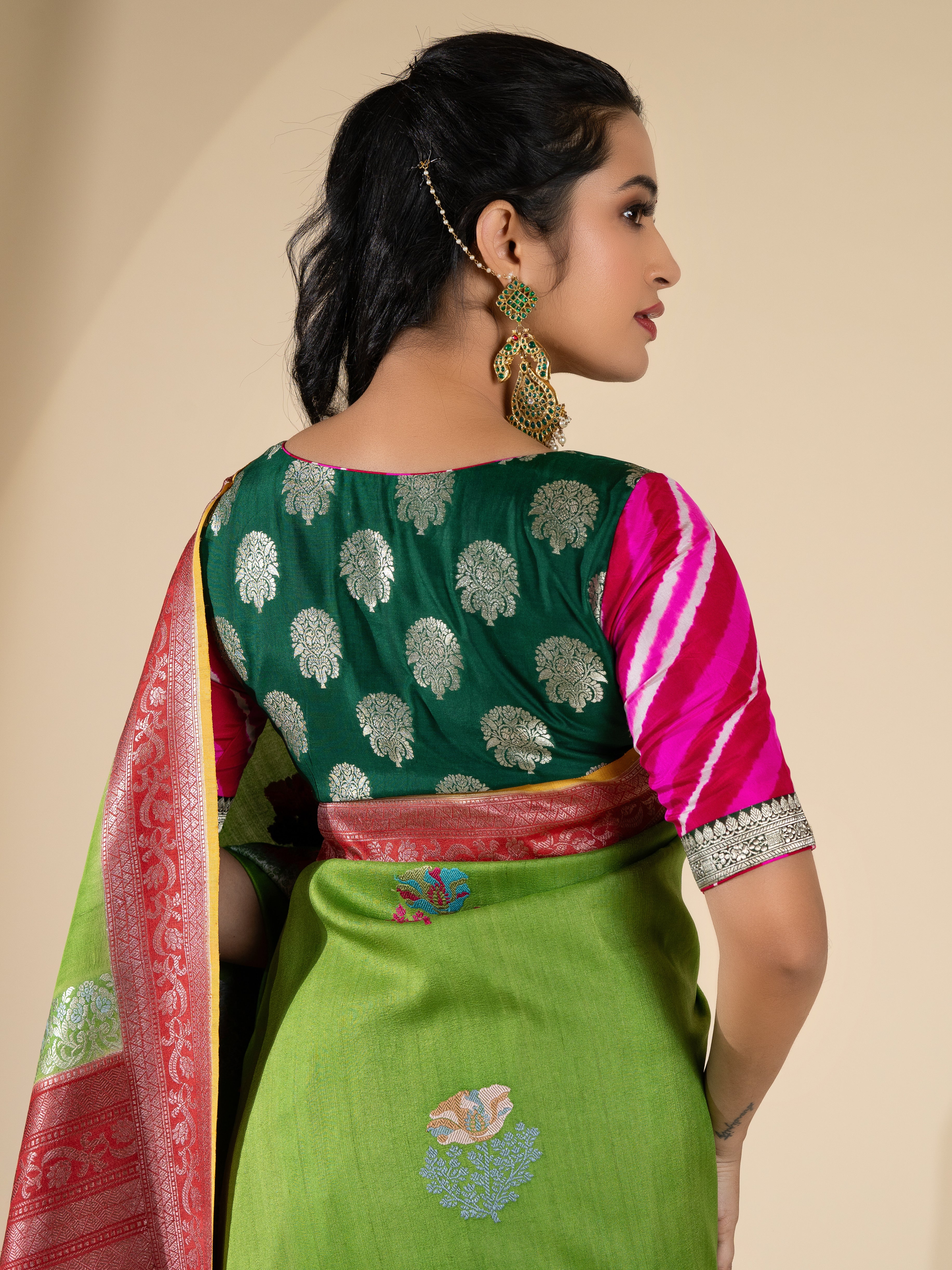 Tussore Saree