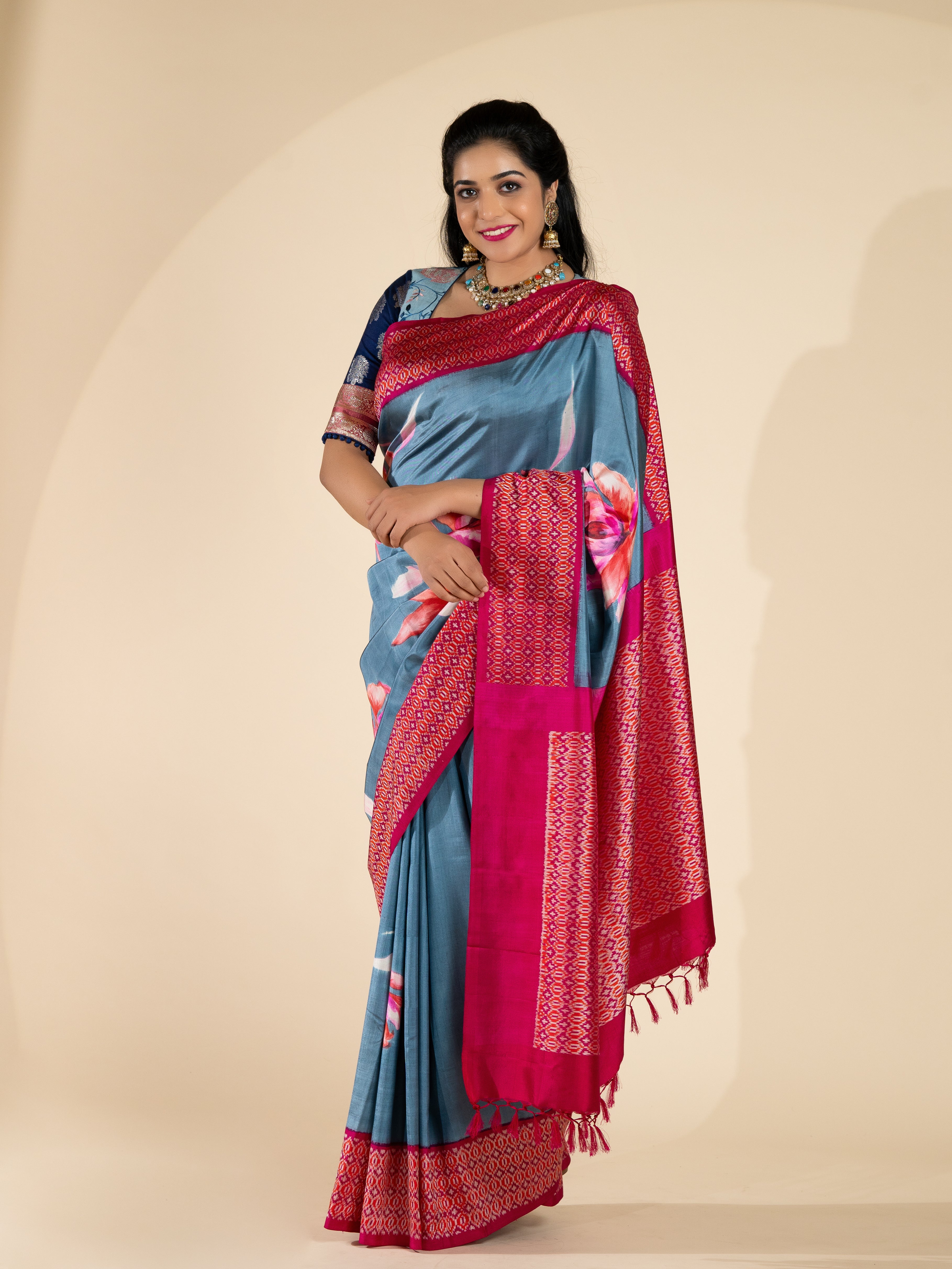 Ikat Saree
