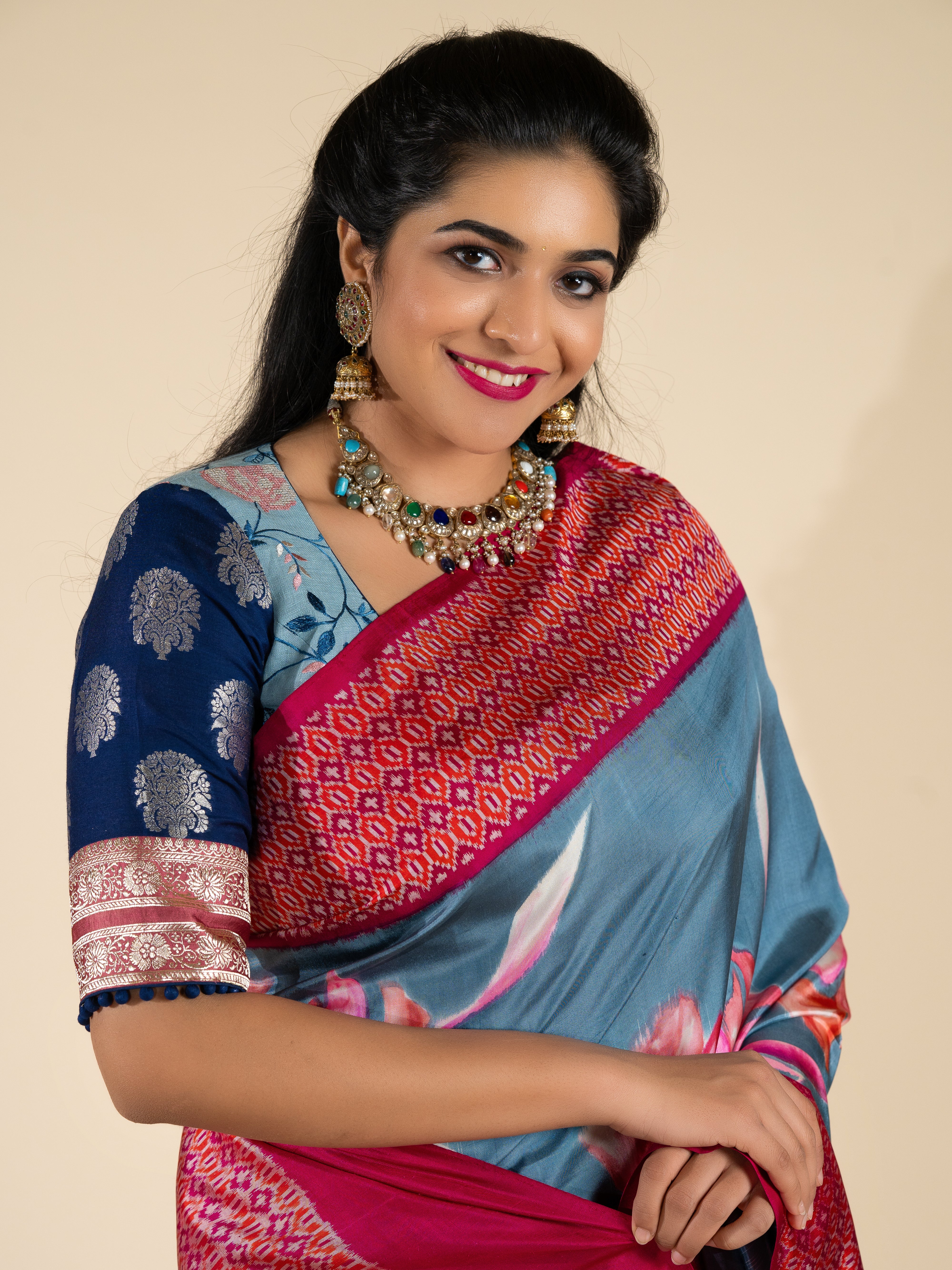 Ikat Saree