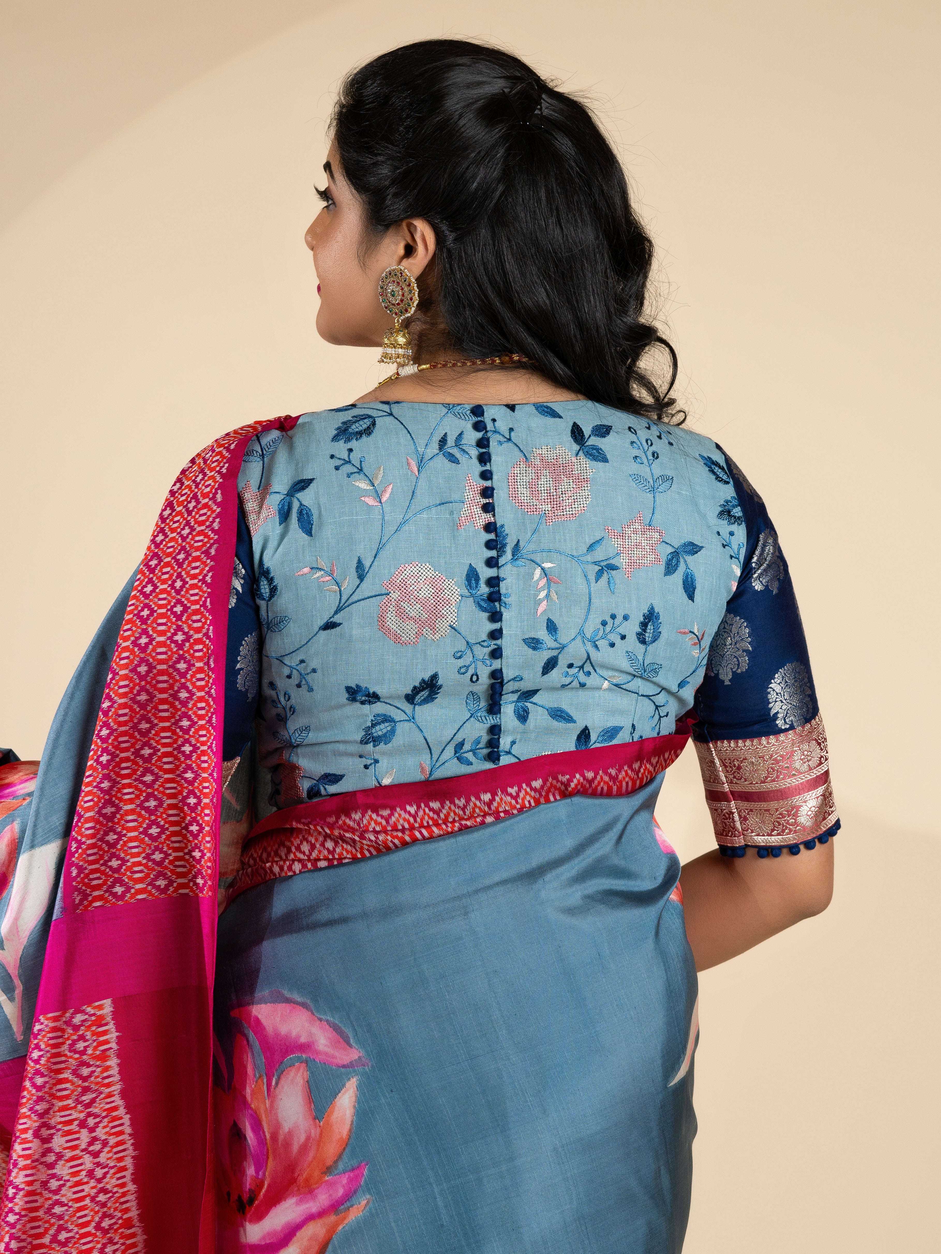 Ikat Saree