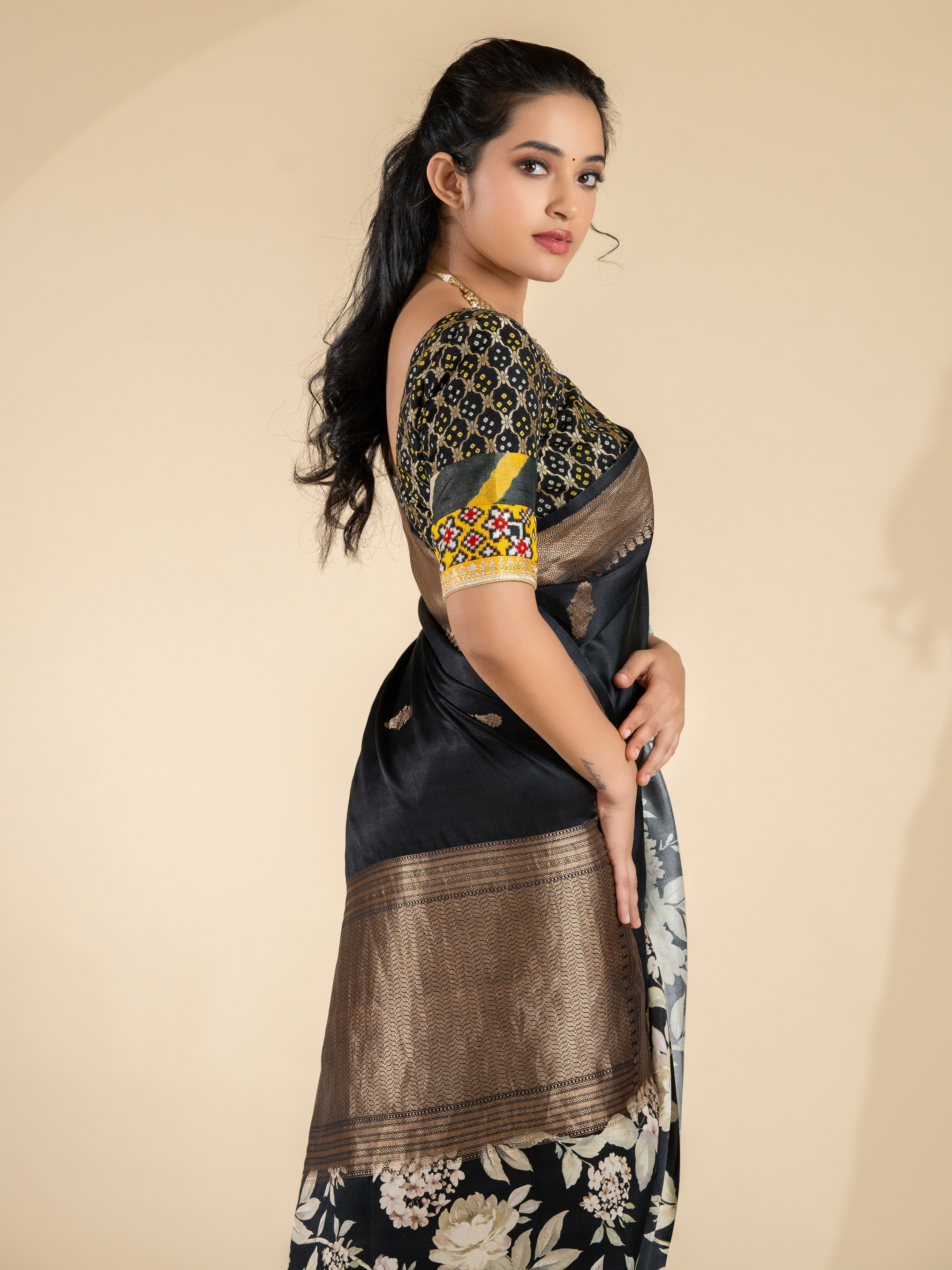 Mashru Saree