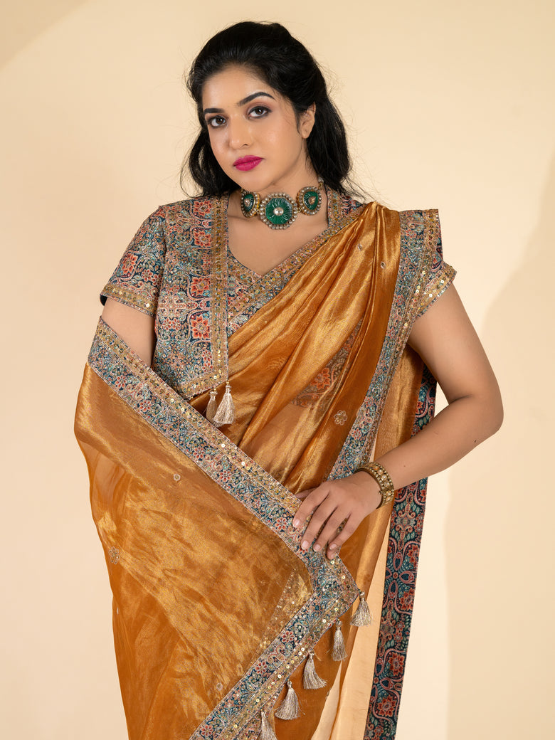 Organza Saree