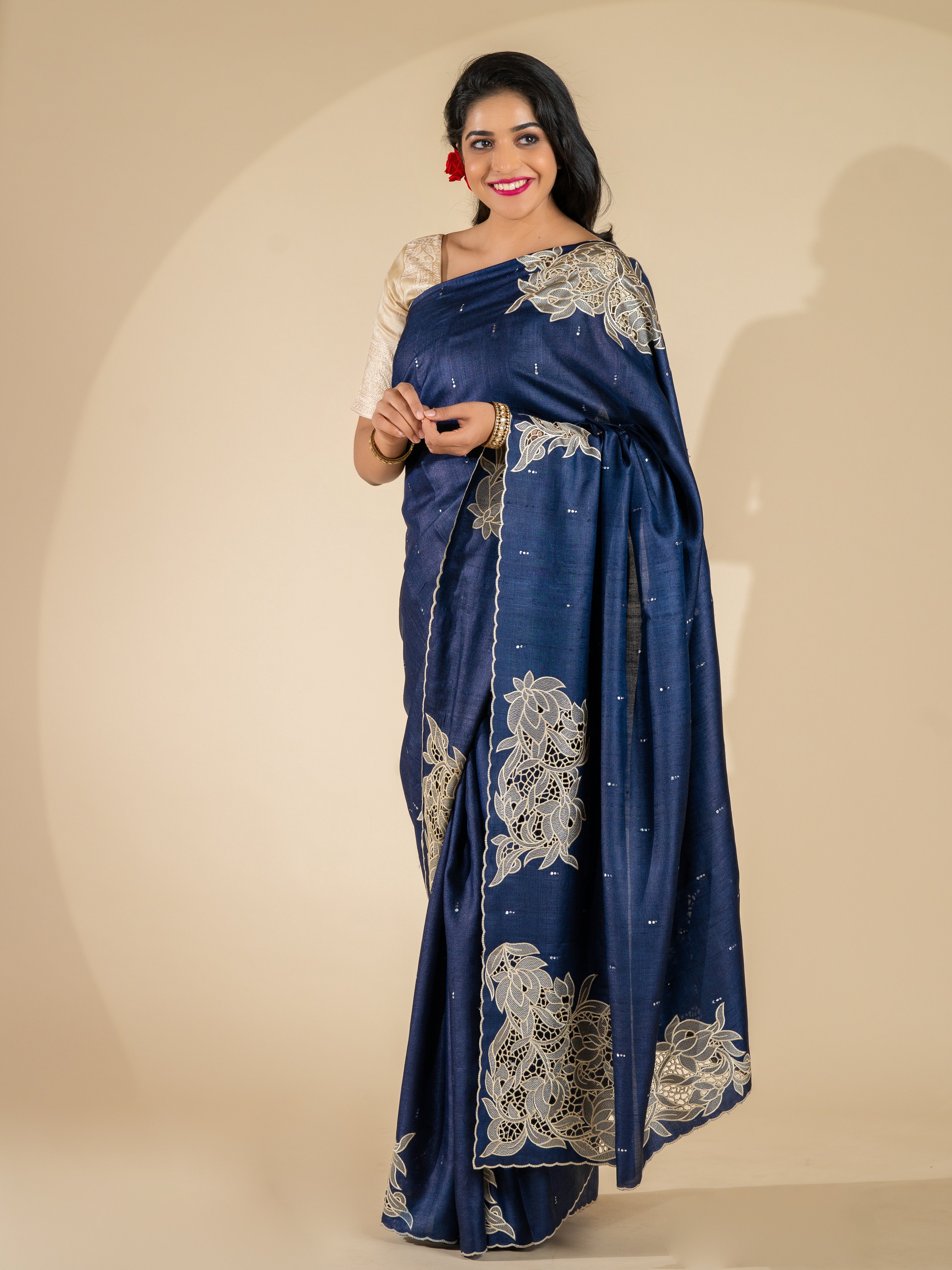 Tussore Saree