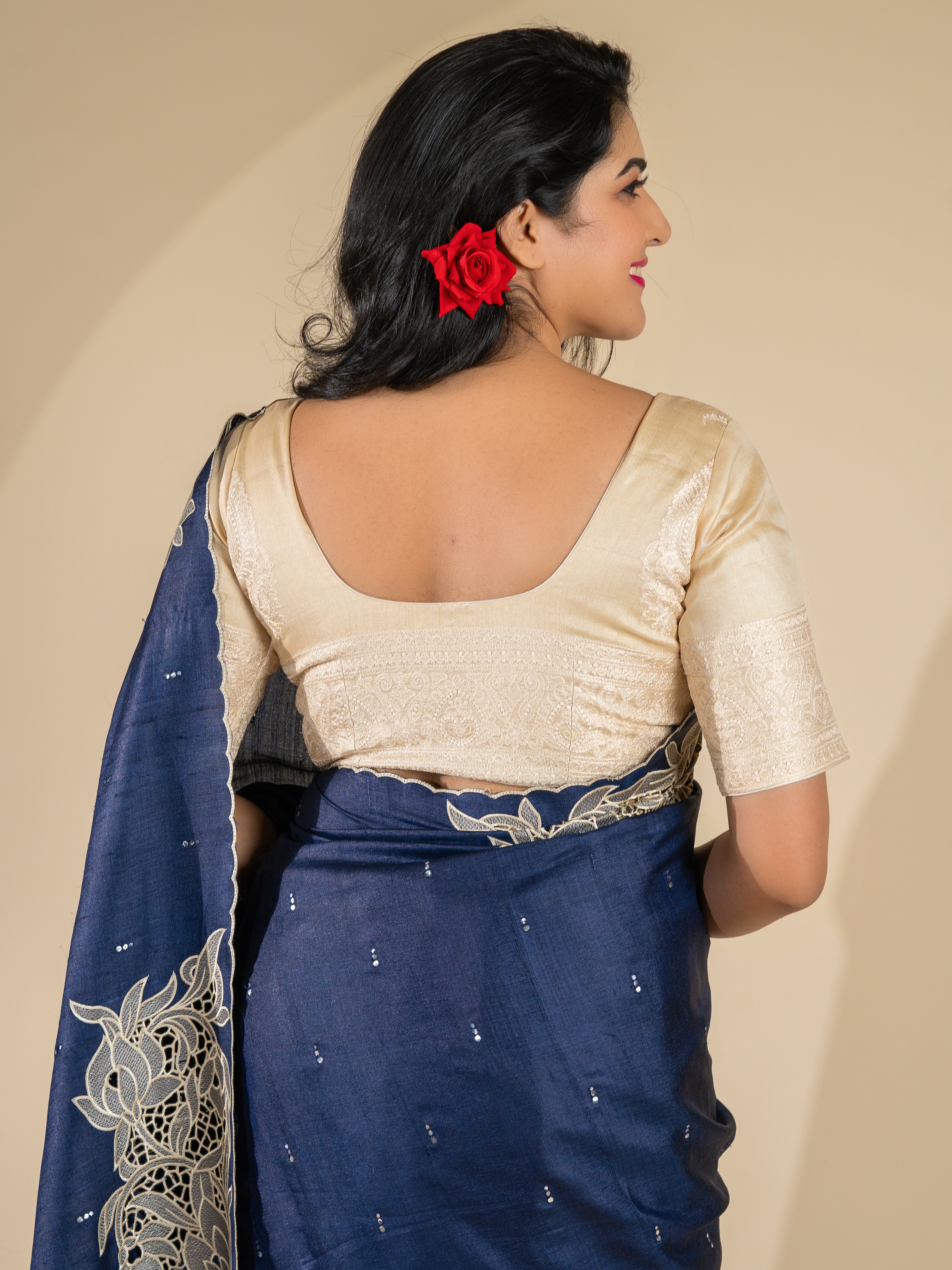 Tussore Saree