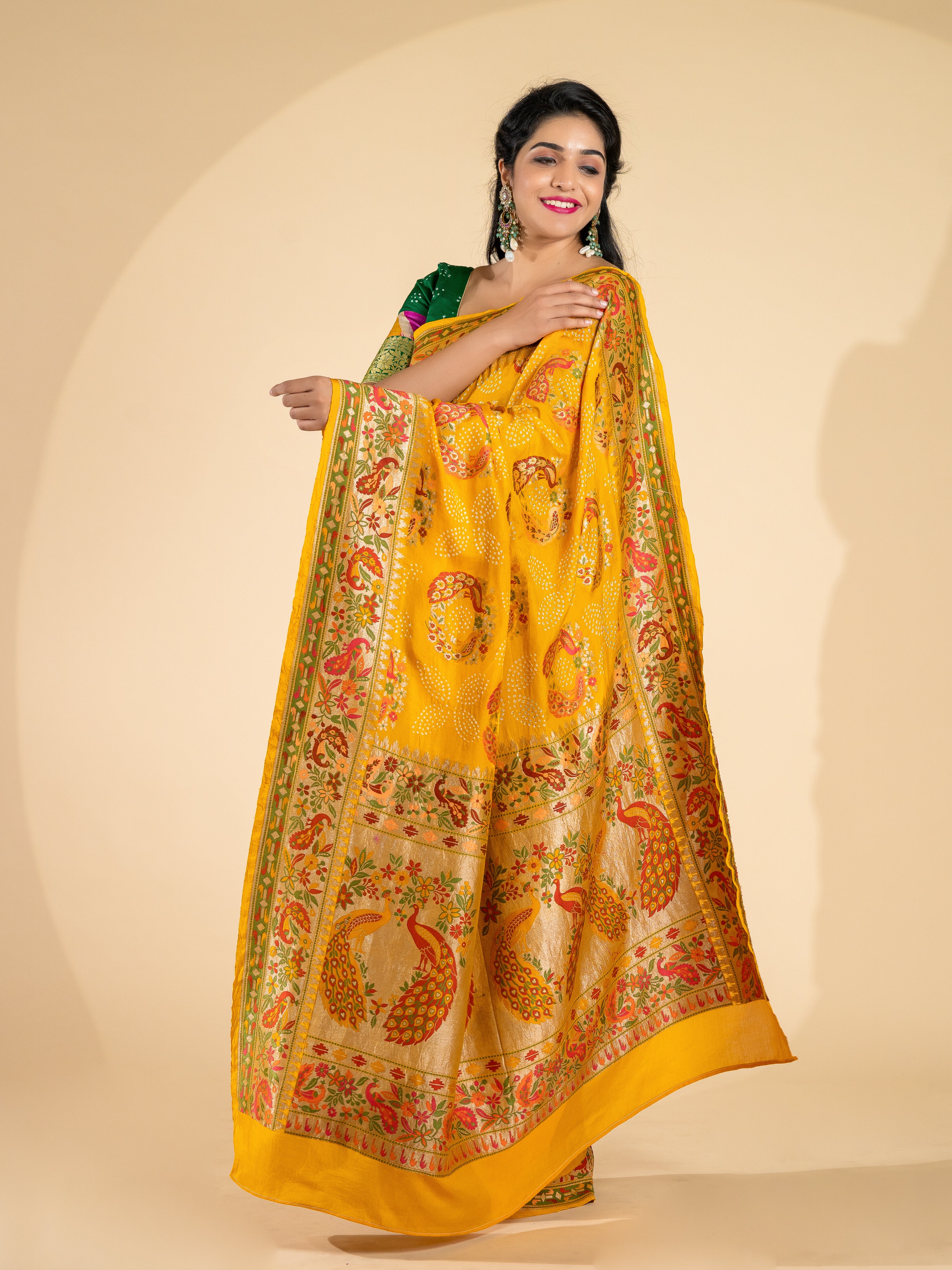 Bandhani Saree