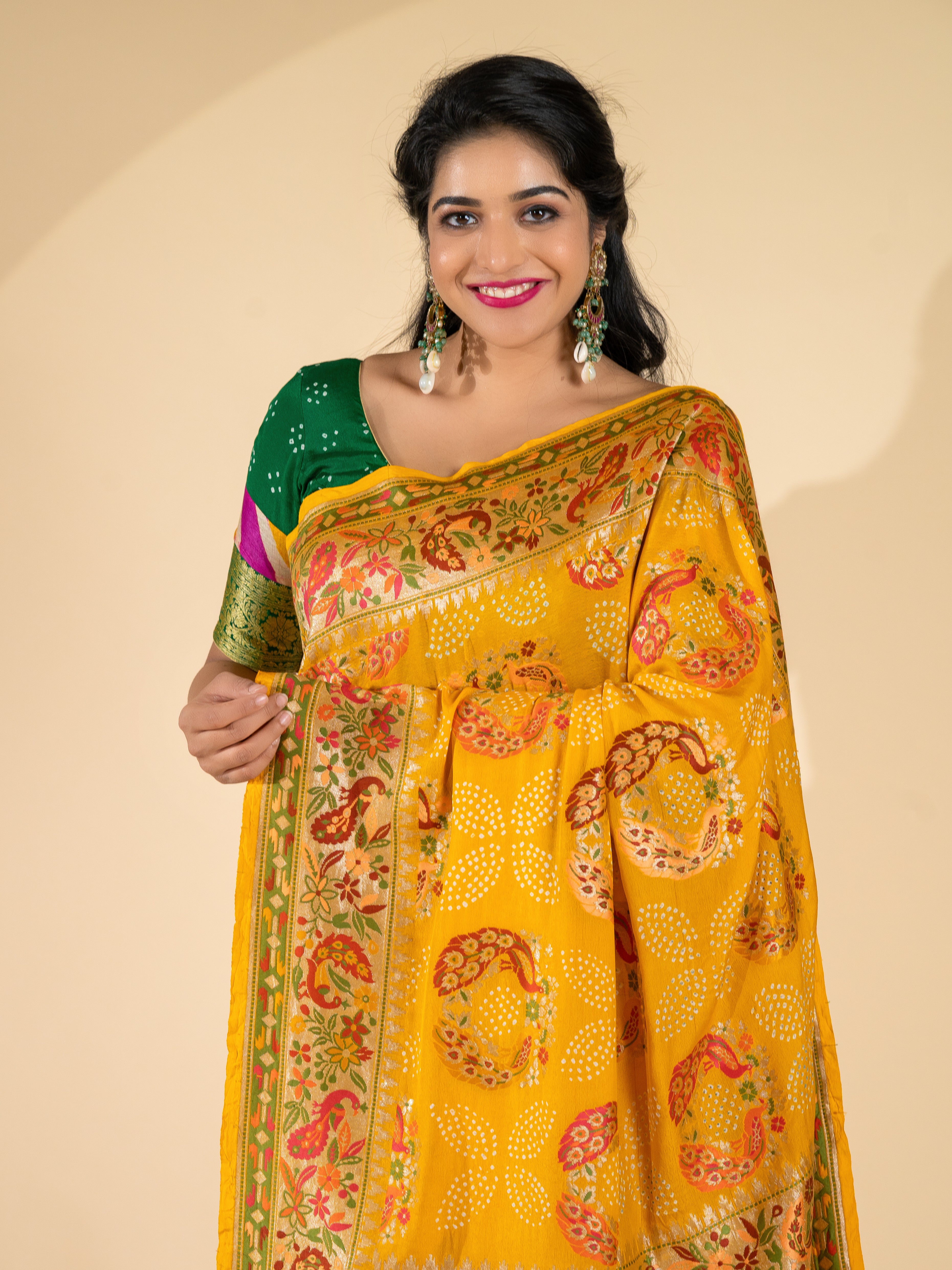 Bandhani Saree