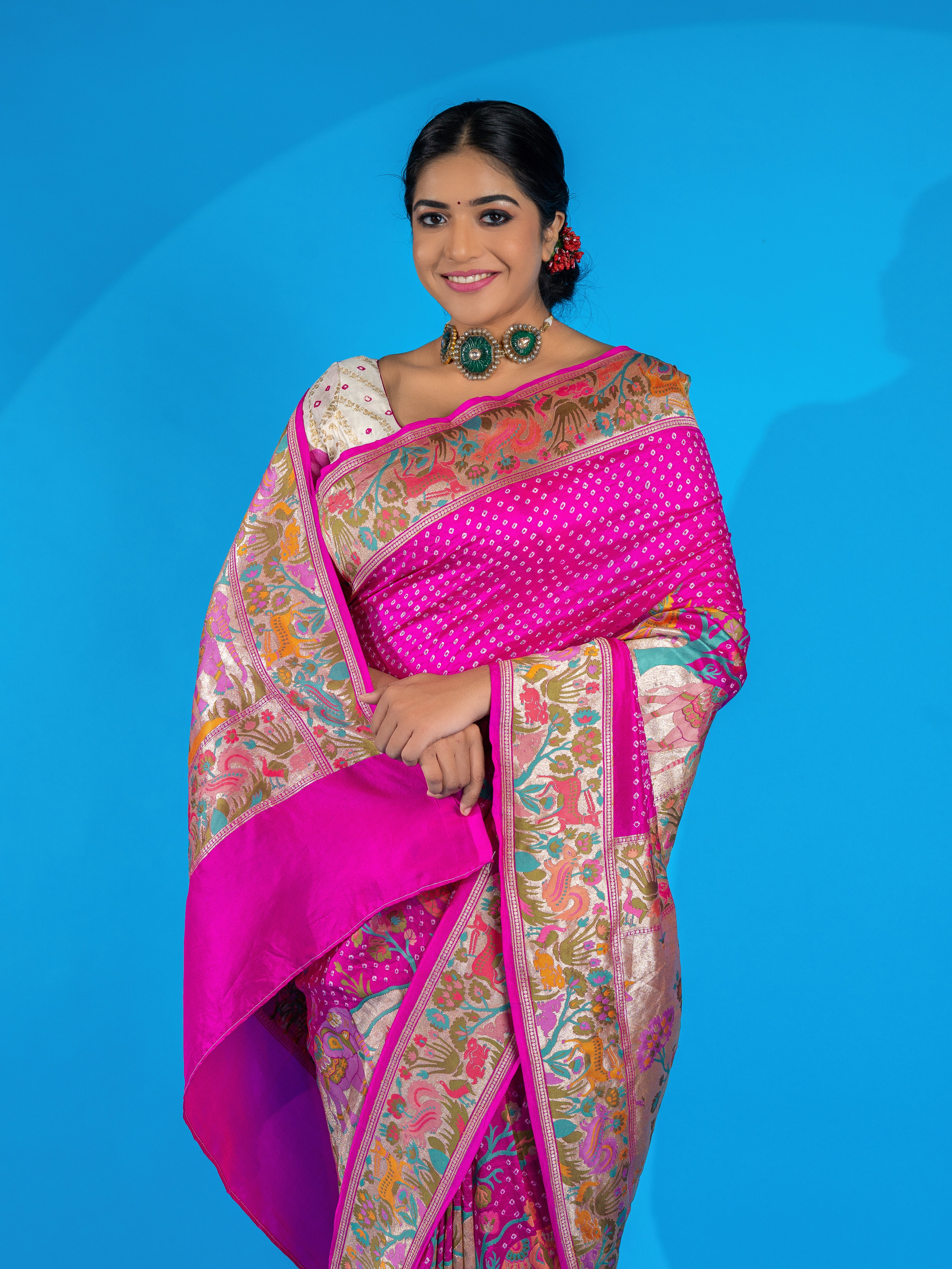 Bandhani Saree