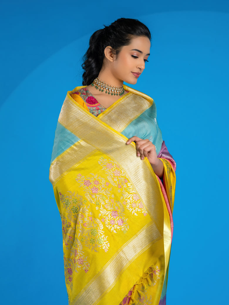 Tussore Saree