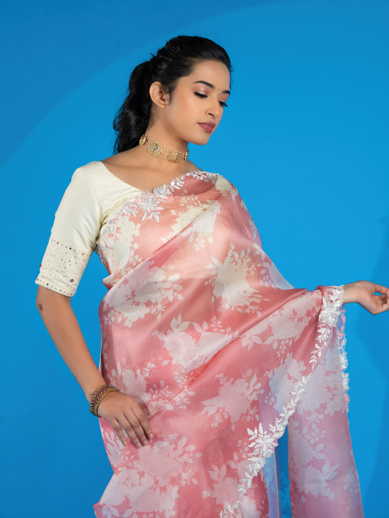Organza Saree