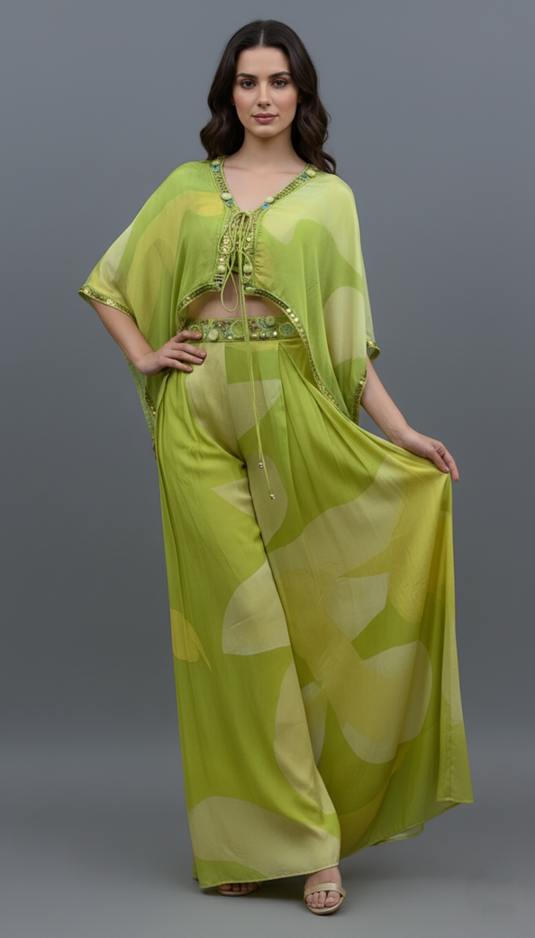 Indo Western Cape Set