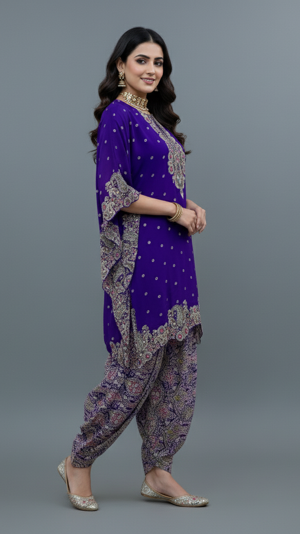 indo-western cordset