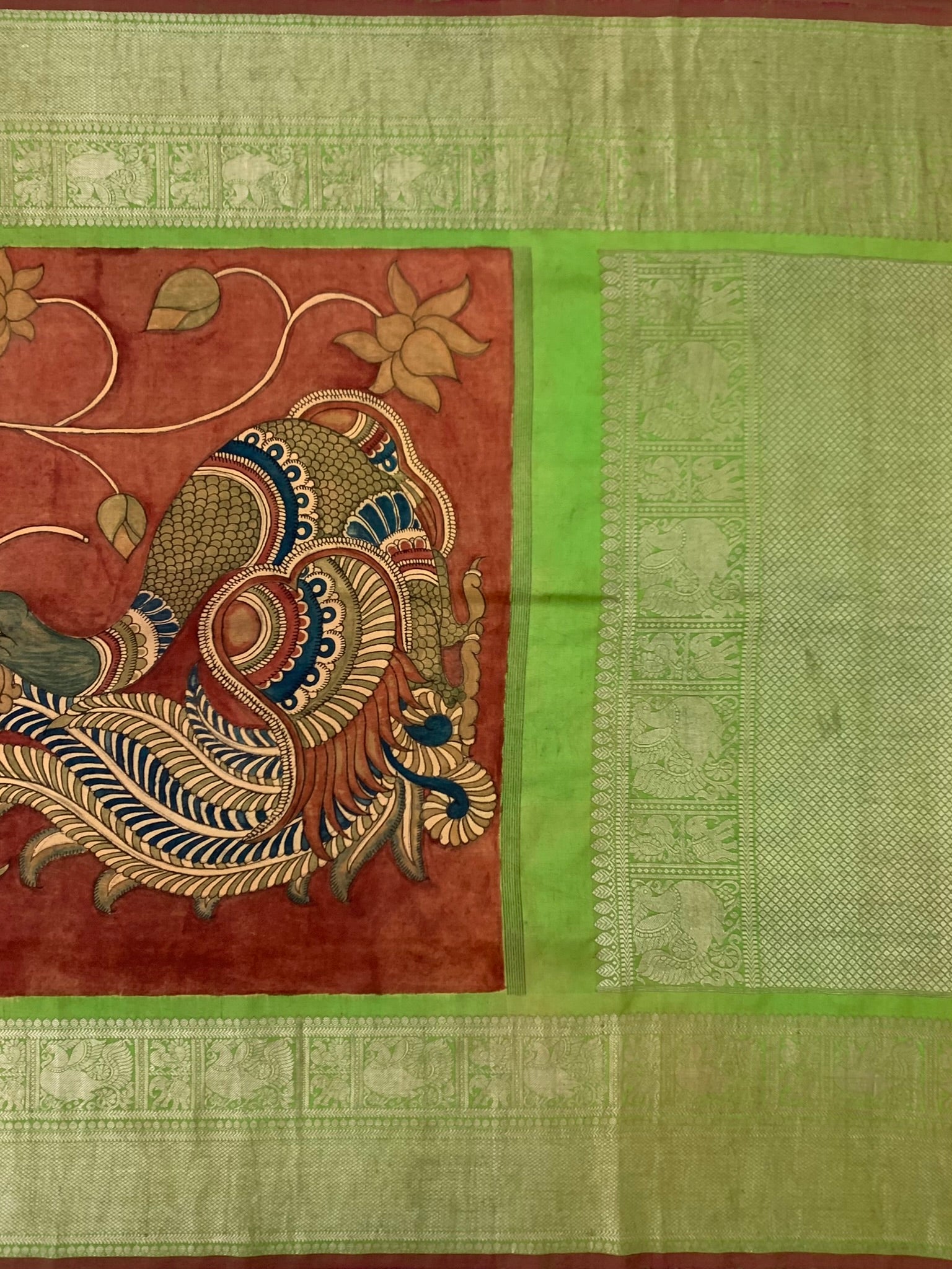 Kalamkari Saree