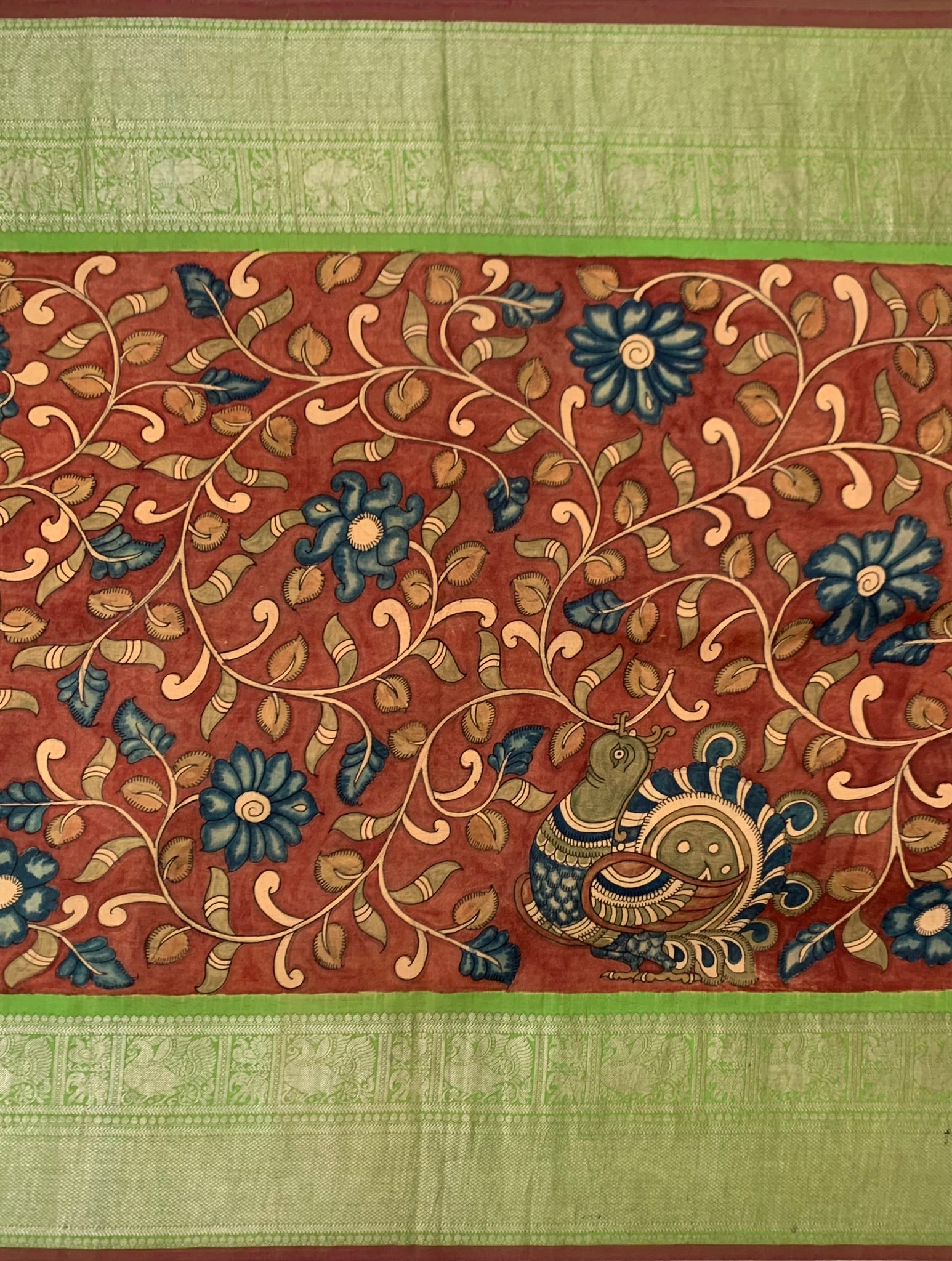 Kalamkari Saree