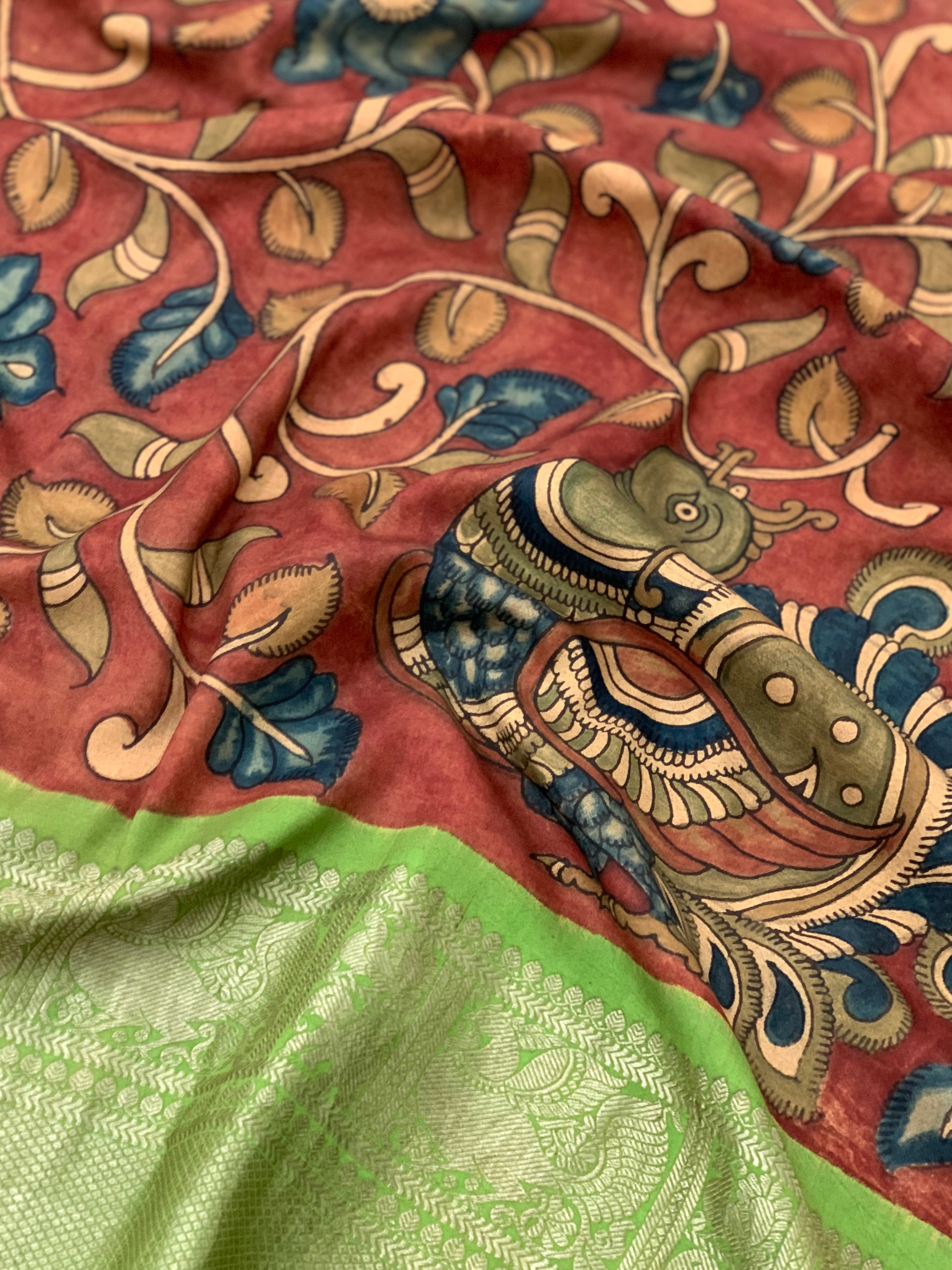 Kalamkari Saree