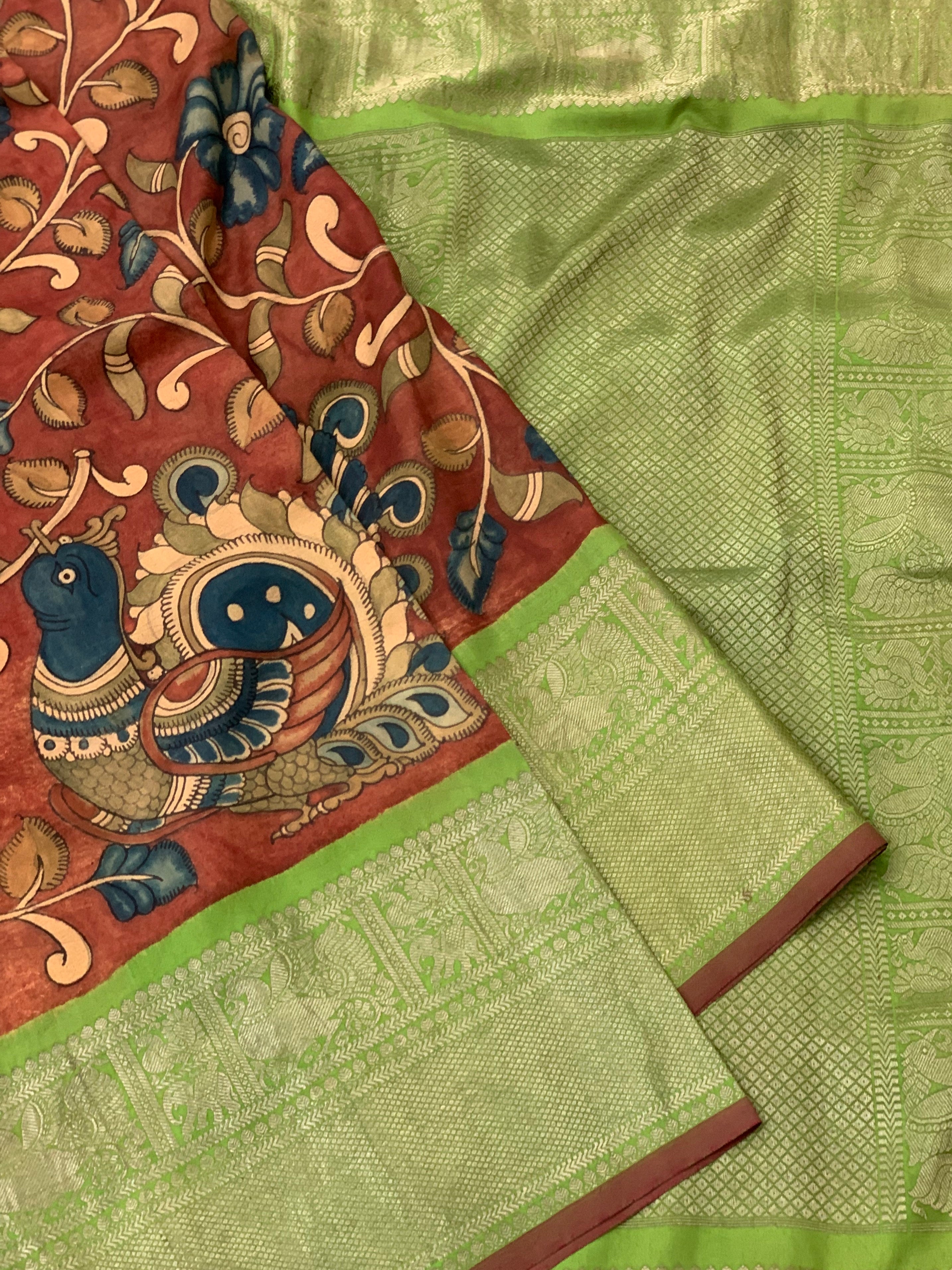 Kalamkari Saree
