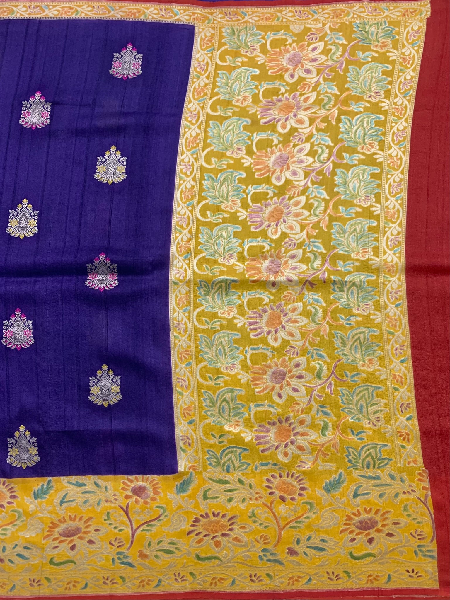 Tussore Georgette Saree