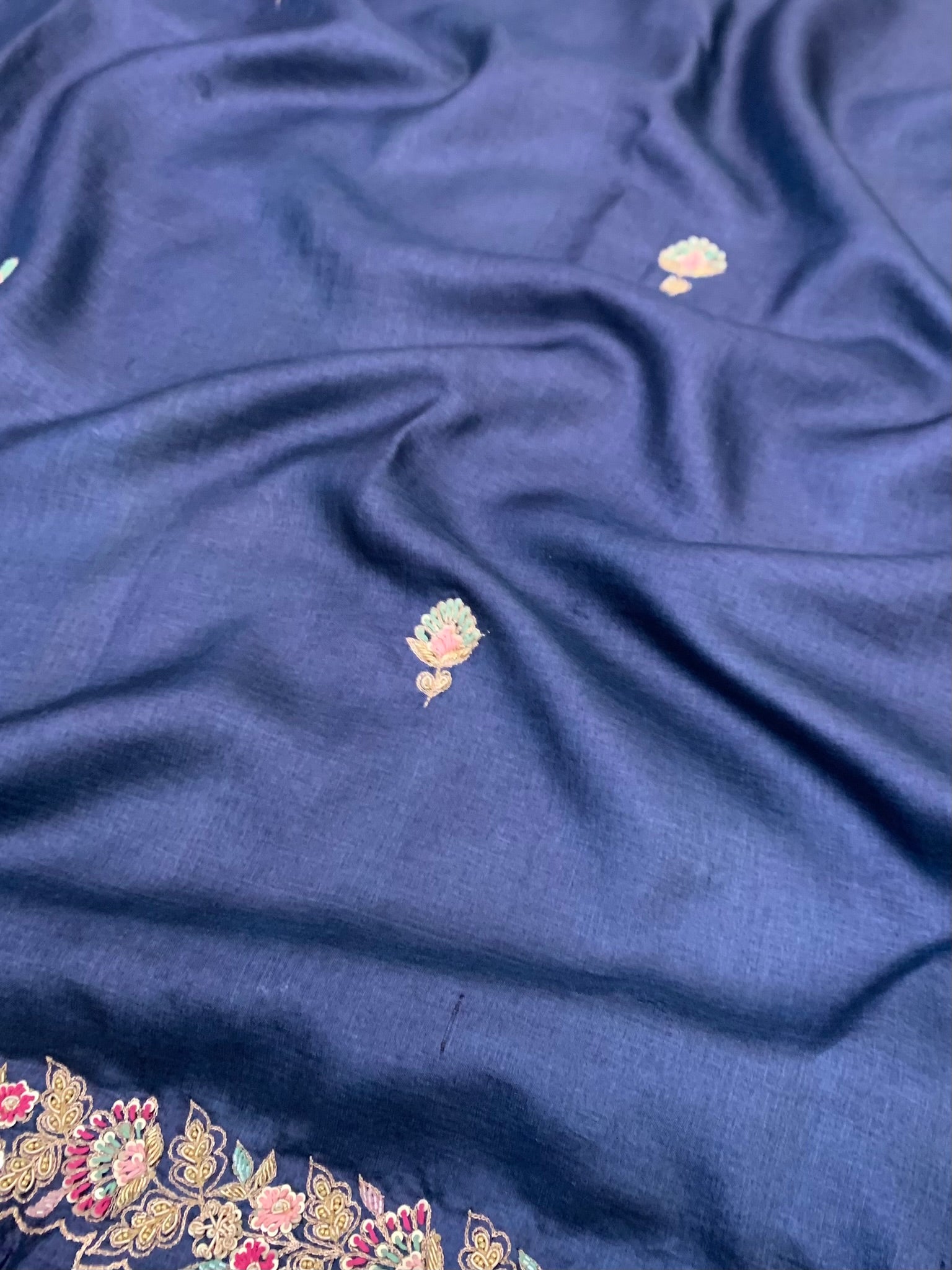 Tussore Saree