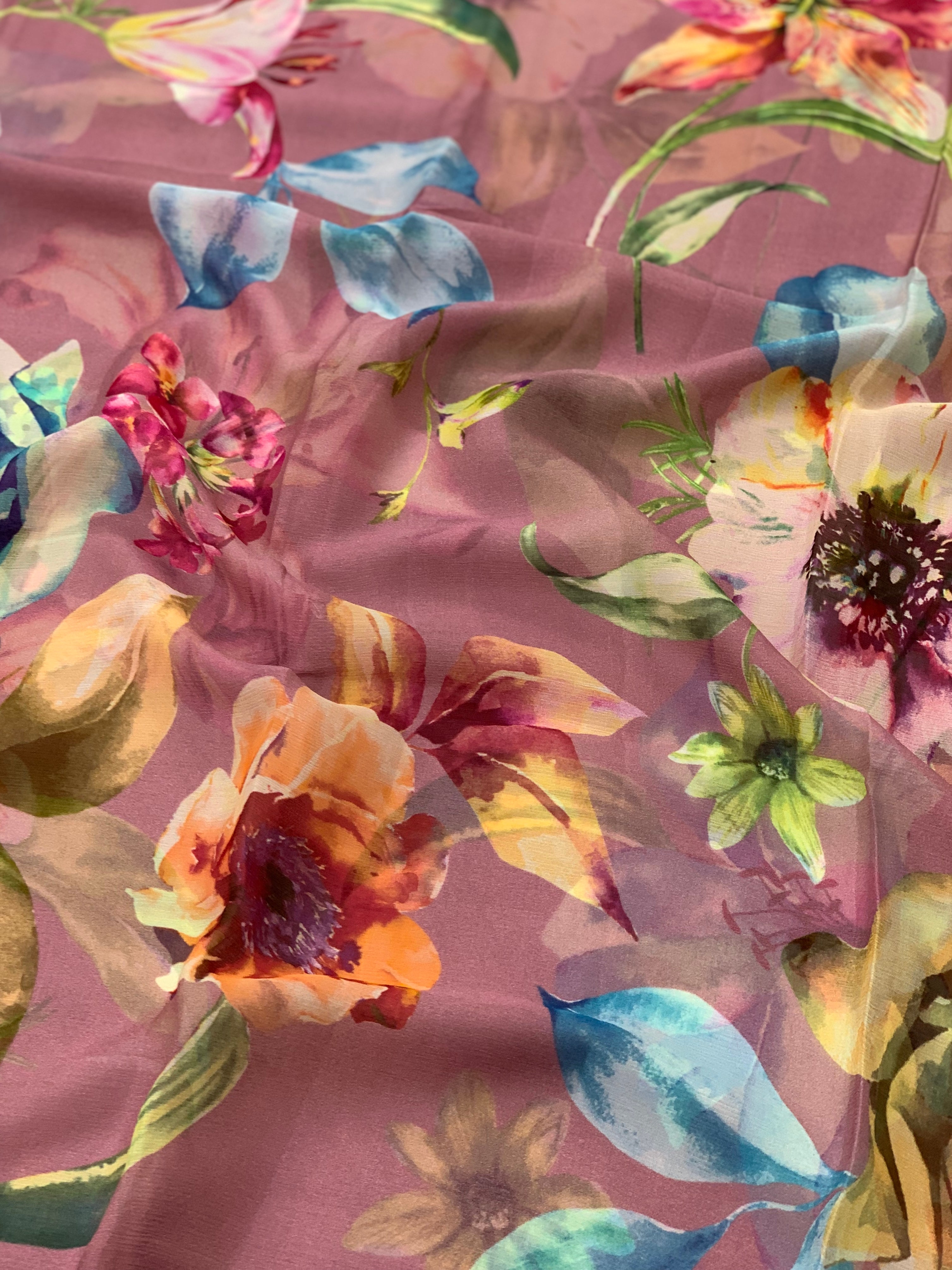 Chiffon Saree