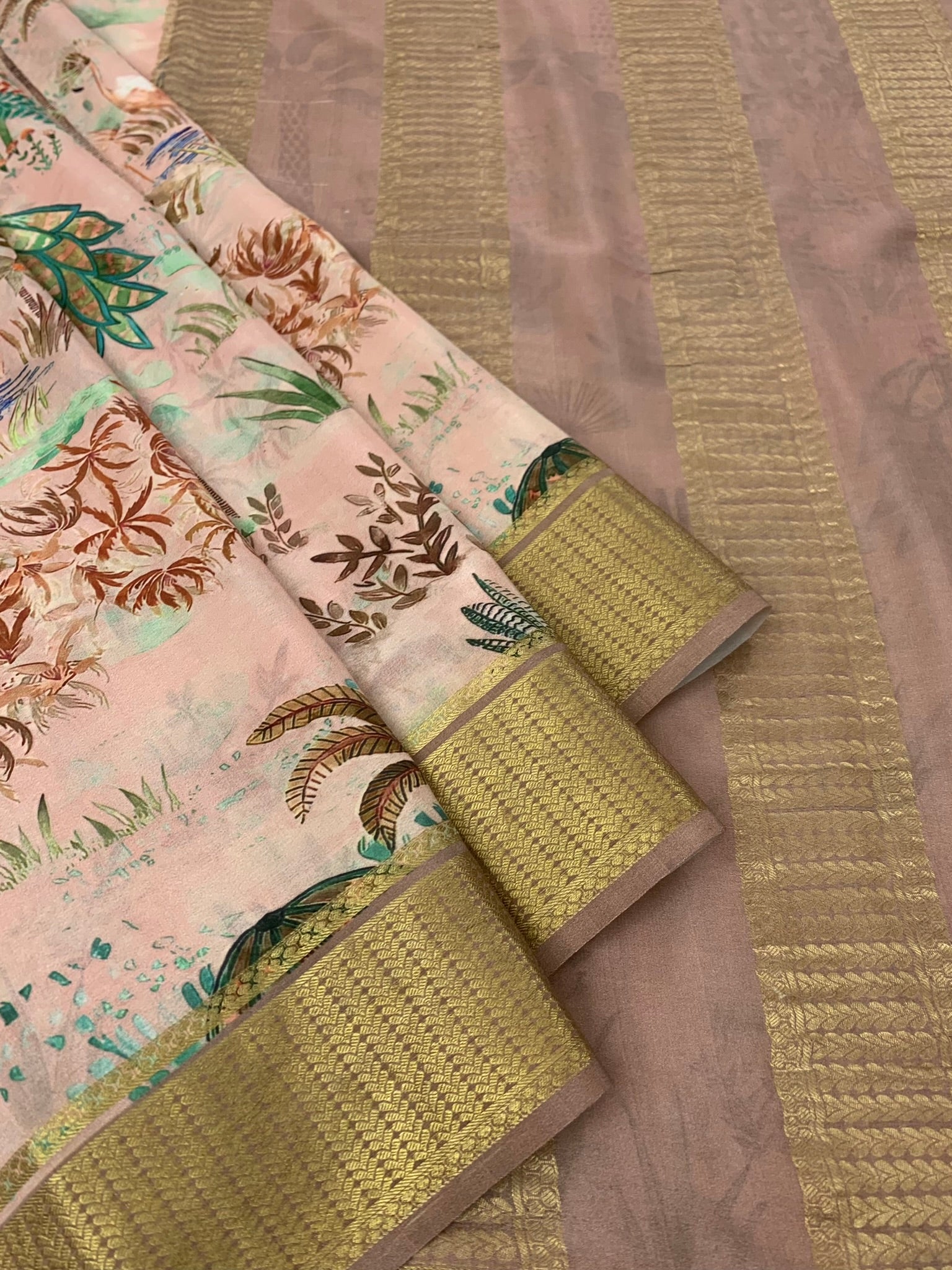 Crepe Saree