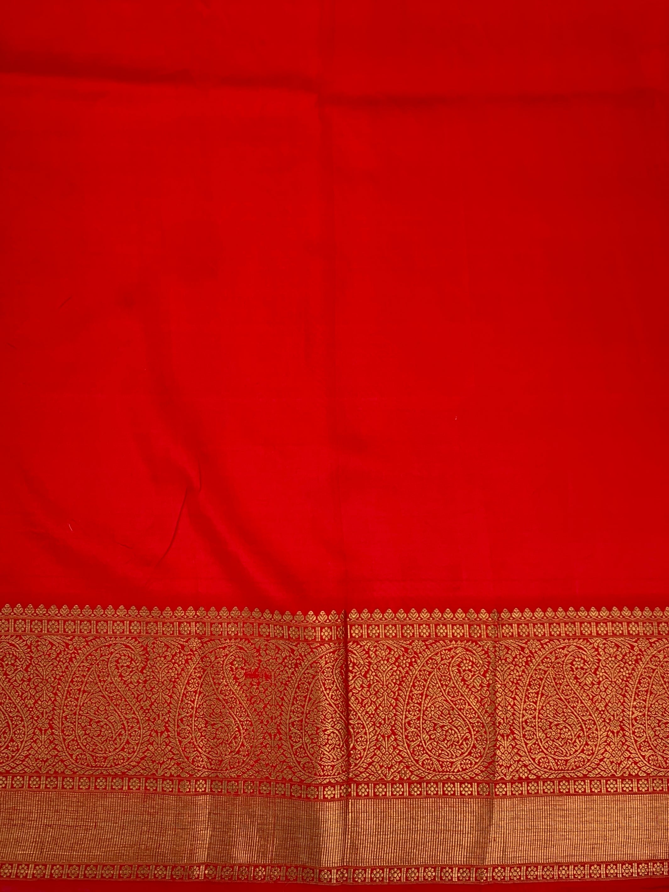 kanjeevaram brush painted Saree 