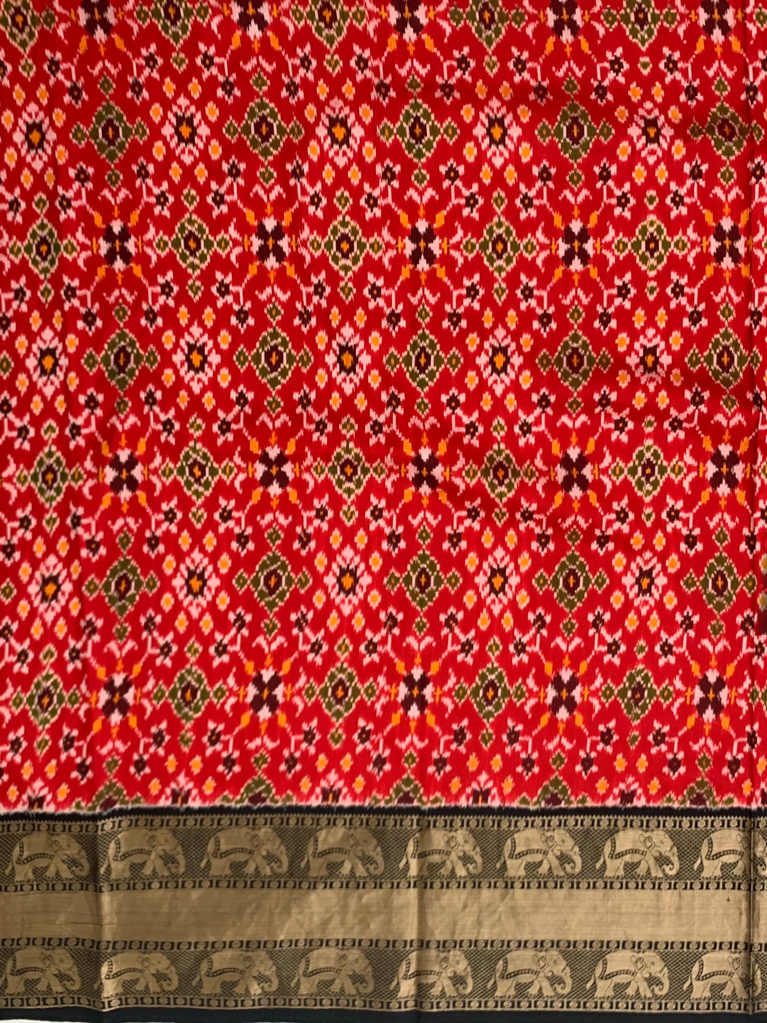 Kanjeevaram printed Saree 