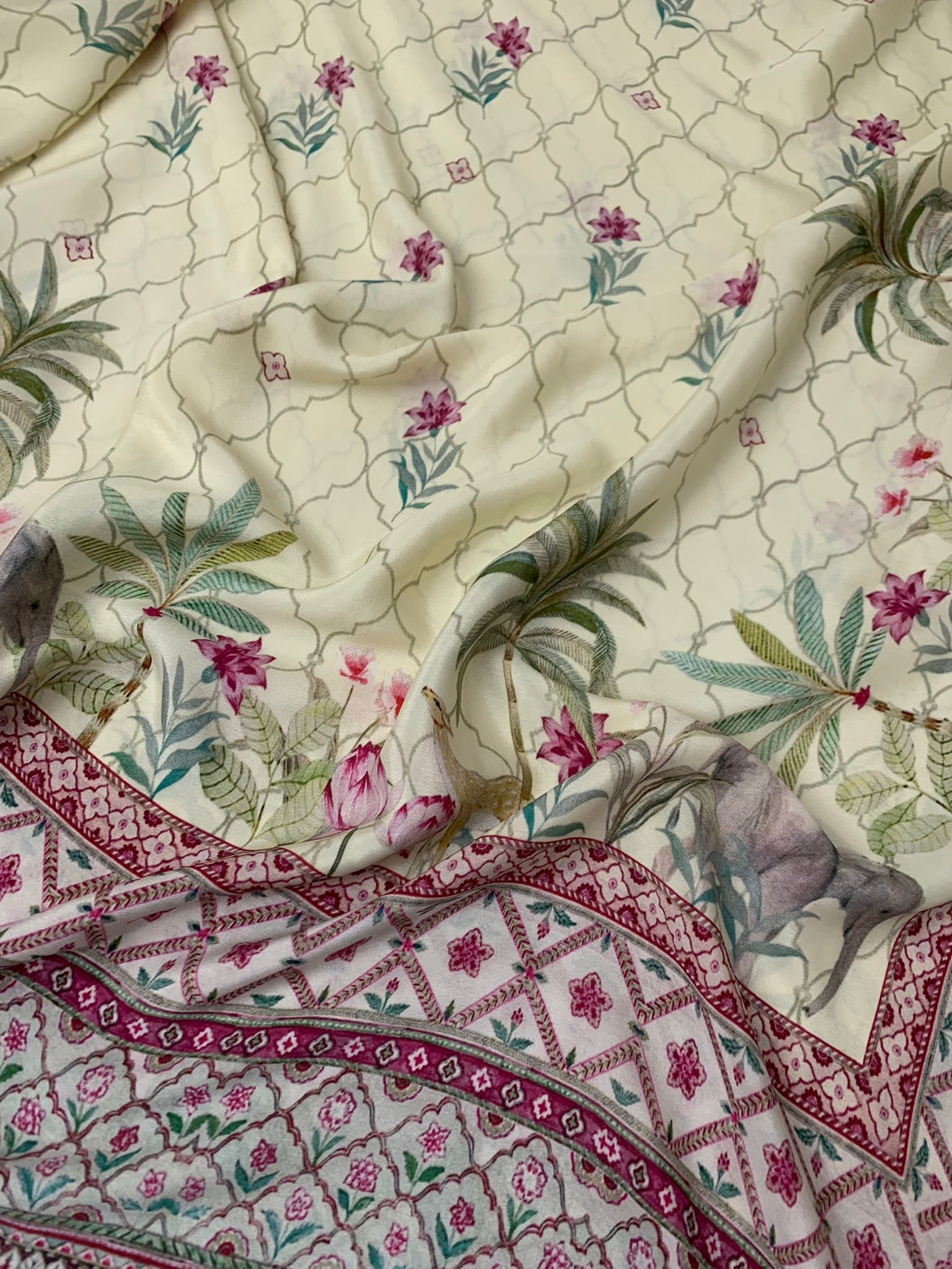 Crepe Saree