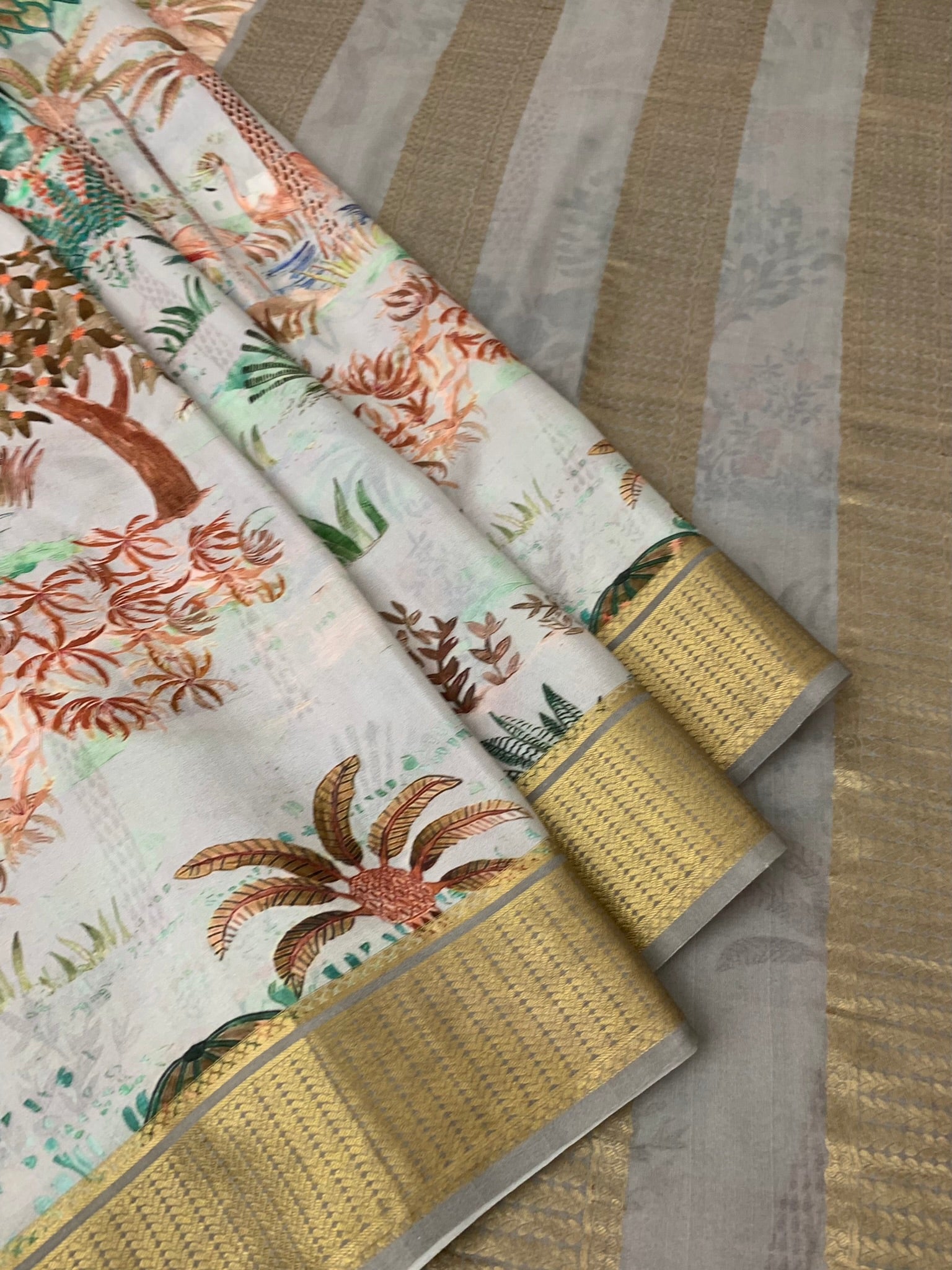 Crepe Saree