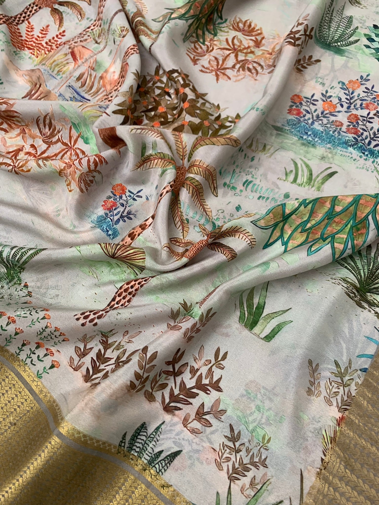 Crepe Saree
