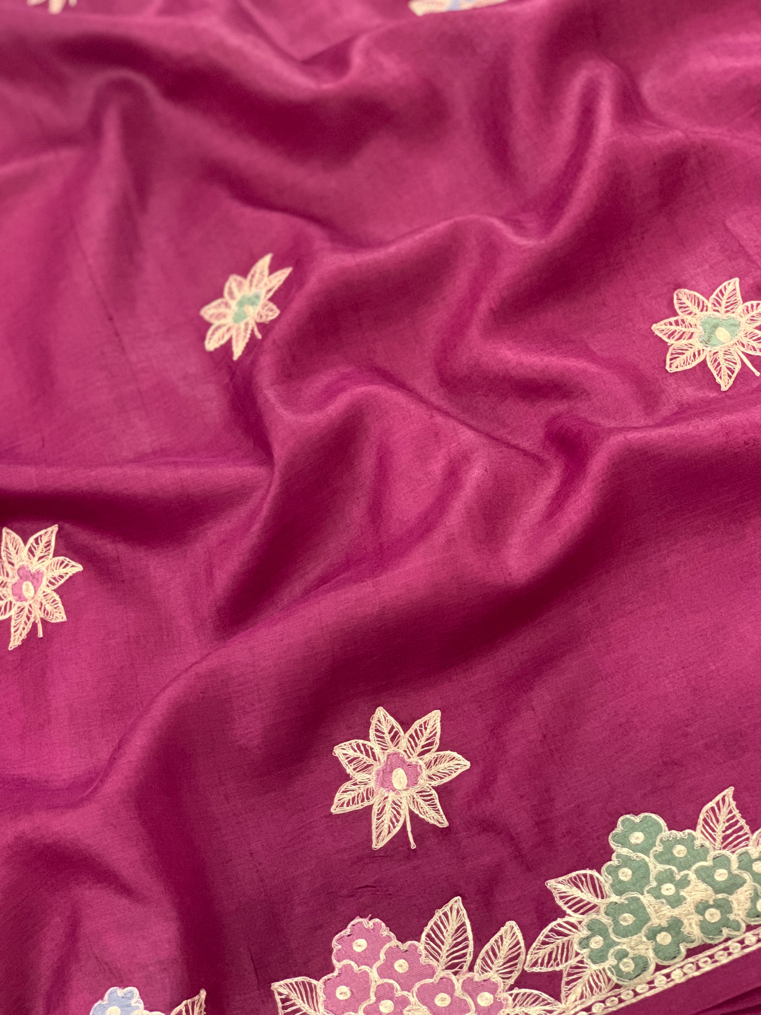 Tussore Saree