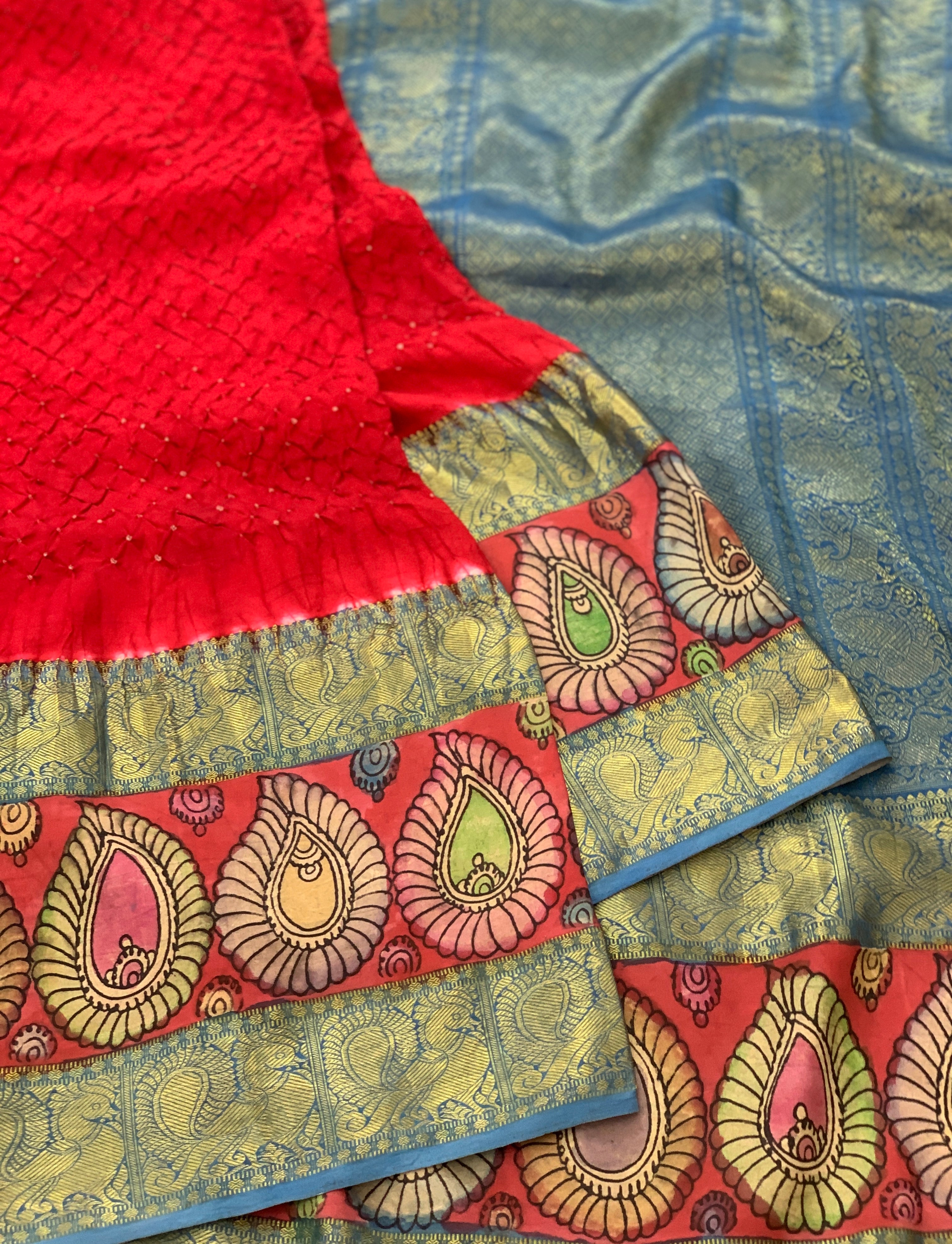 Bandhani Saree