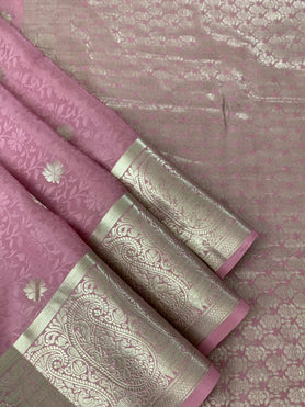 Mysore Silk Saree Mauve In Colour