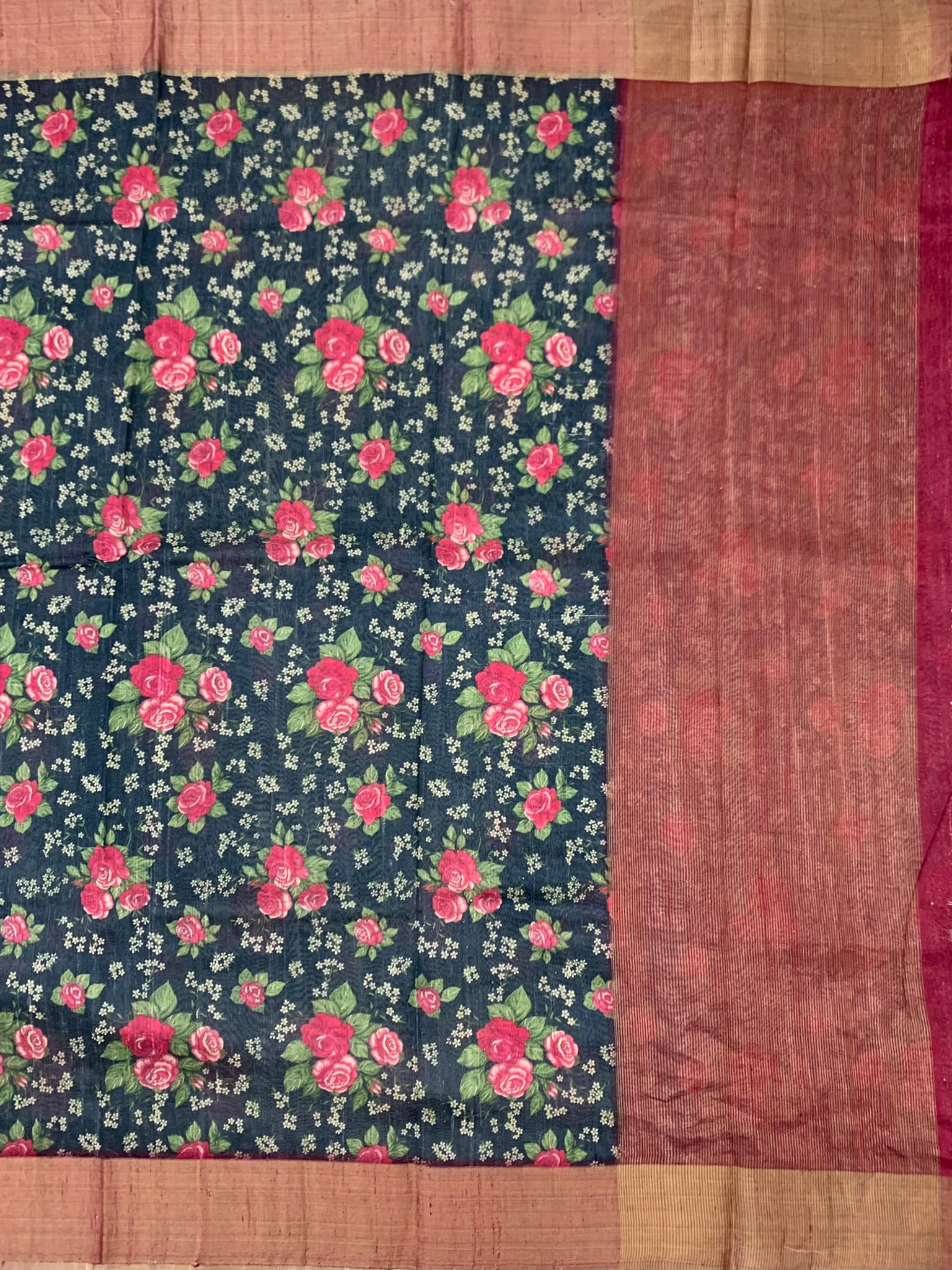 Tussore Saree
