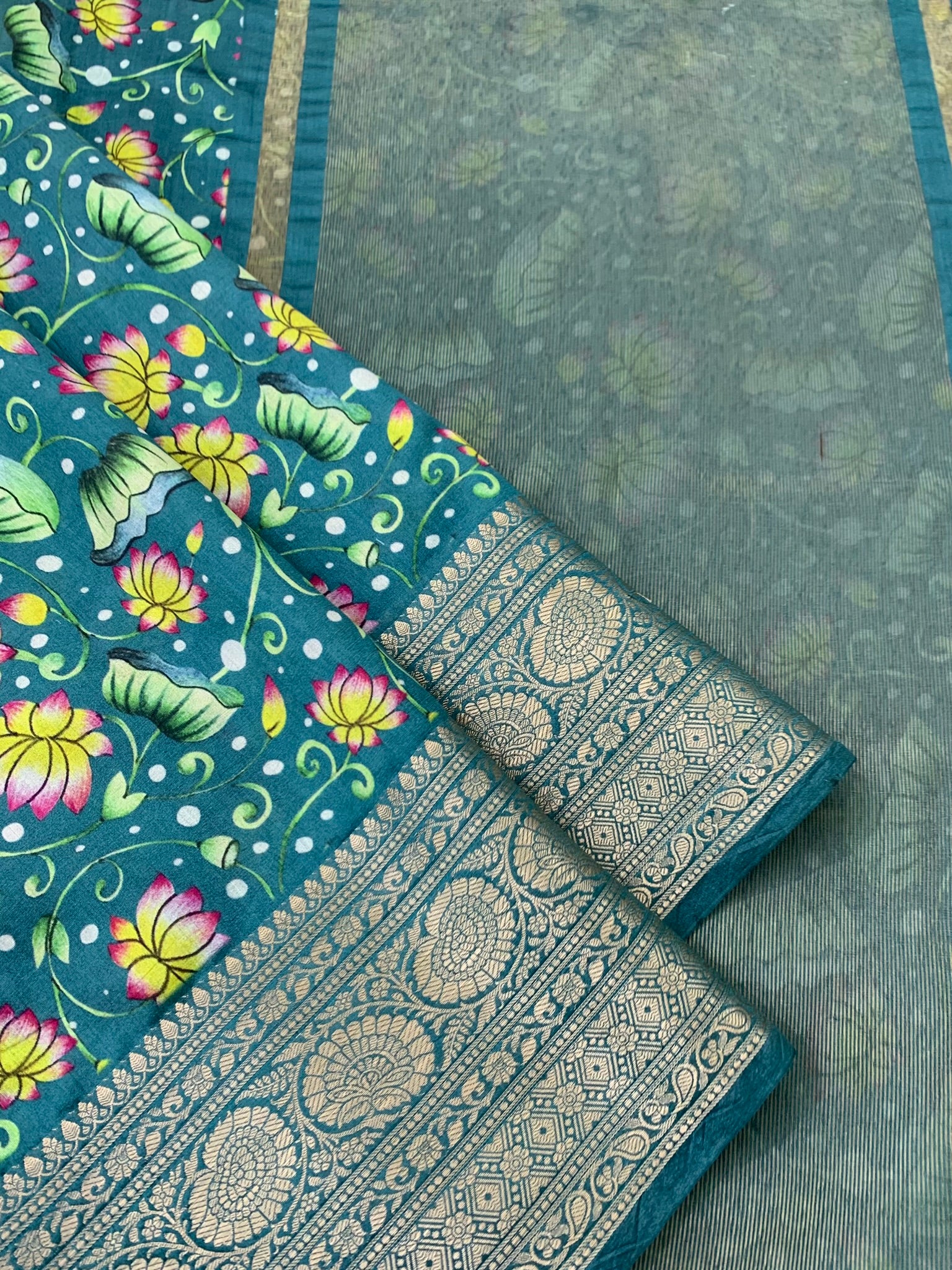 Chiniya silk saree