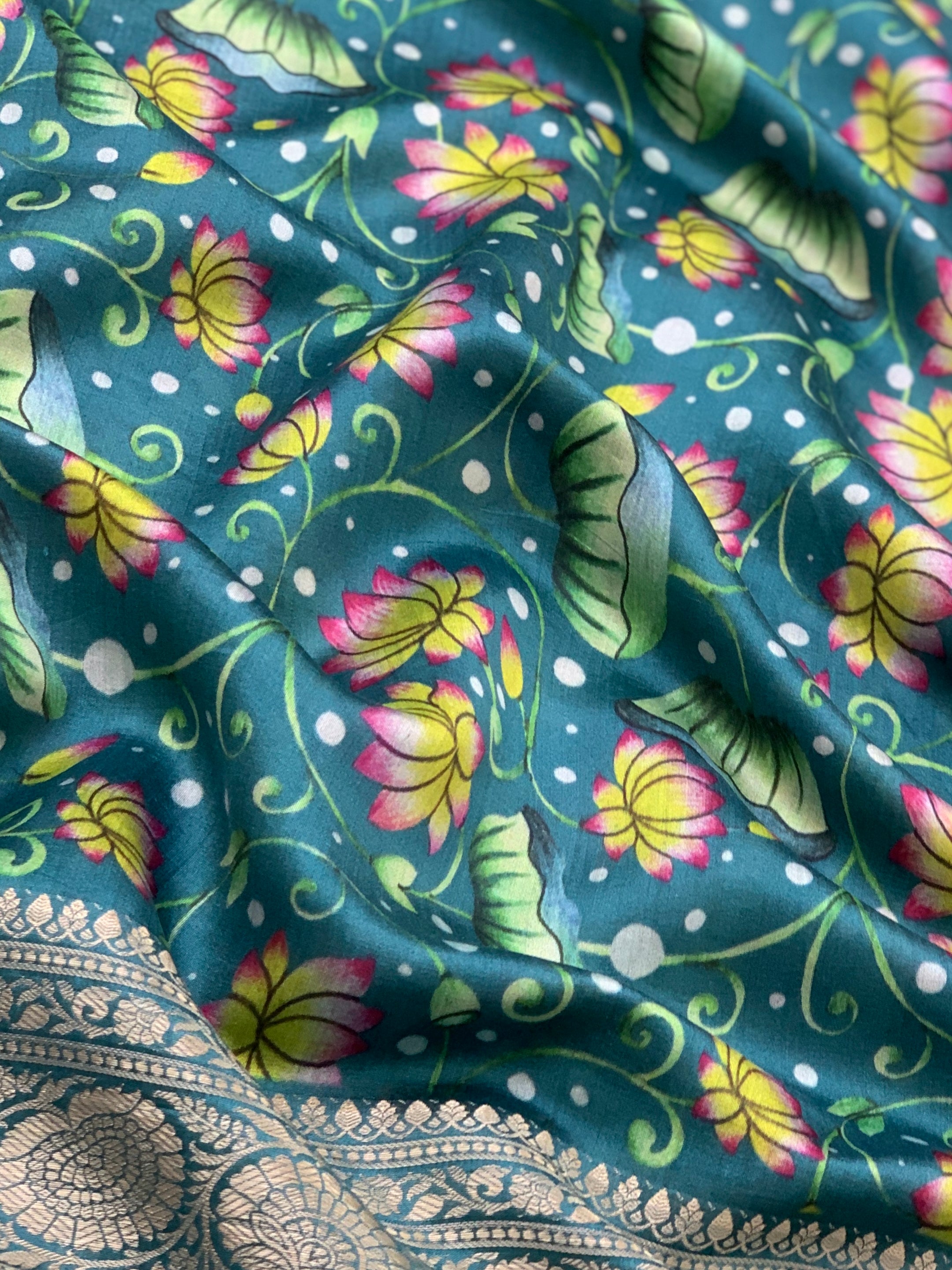 Chiniya silk saree