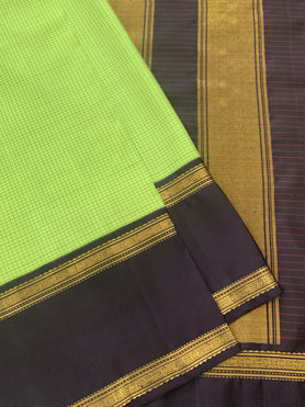 Kanjeevaram Silk Saree Green In Colour
