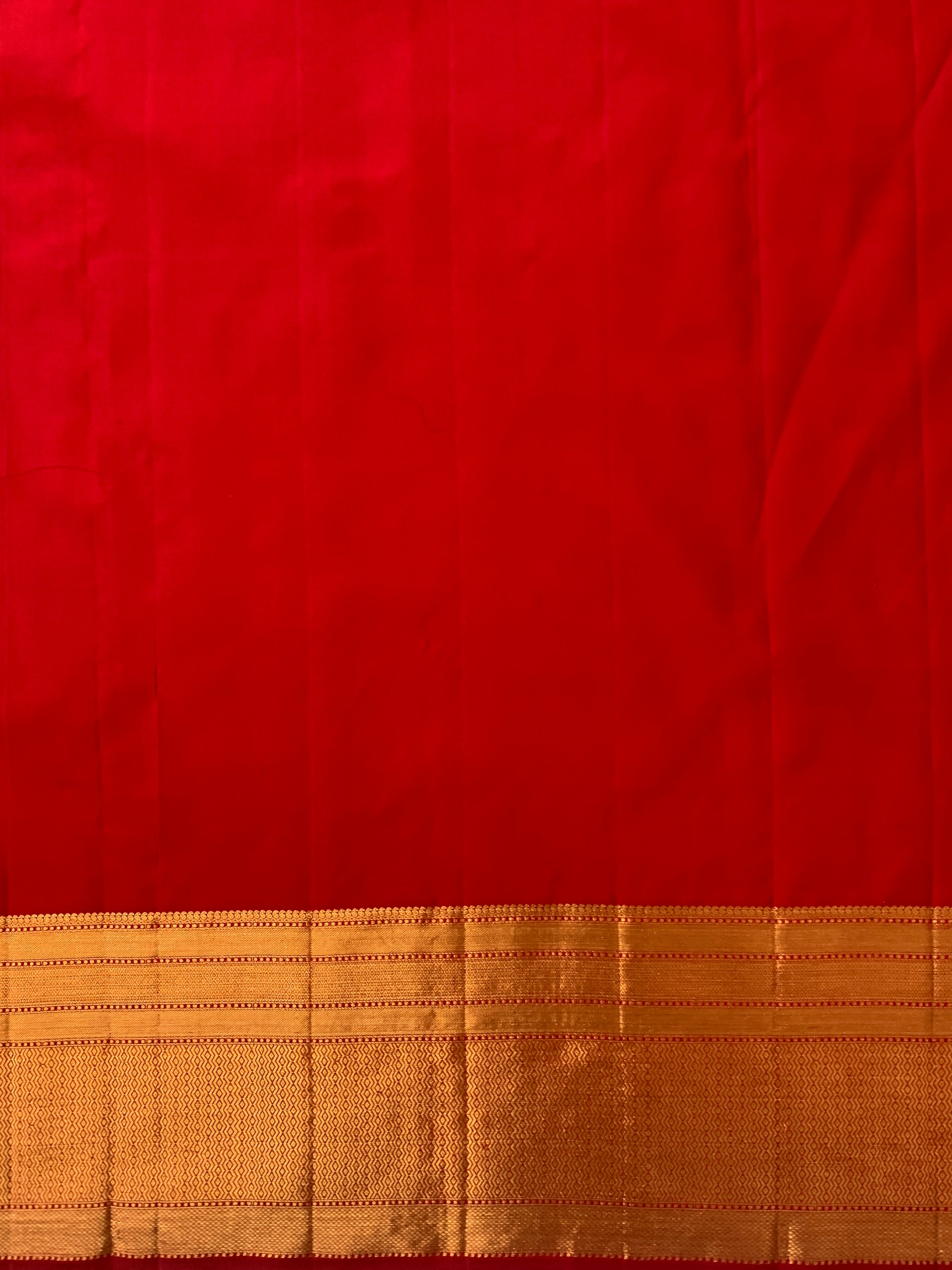 Kanjeevaram Silk Saree Turquoise-Blue In Colour