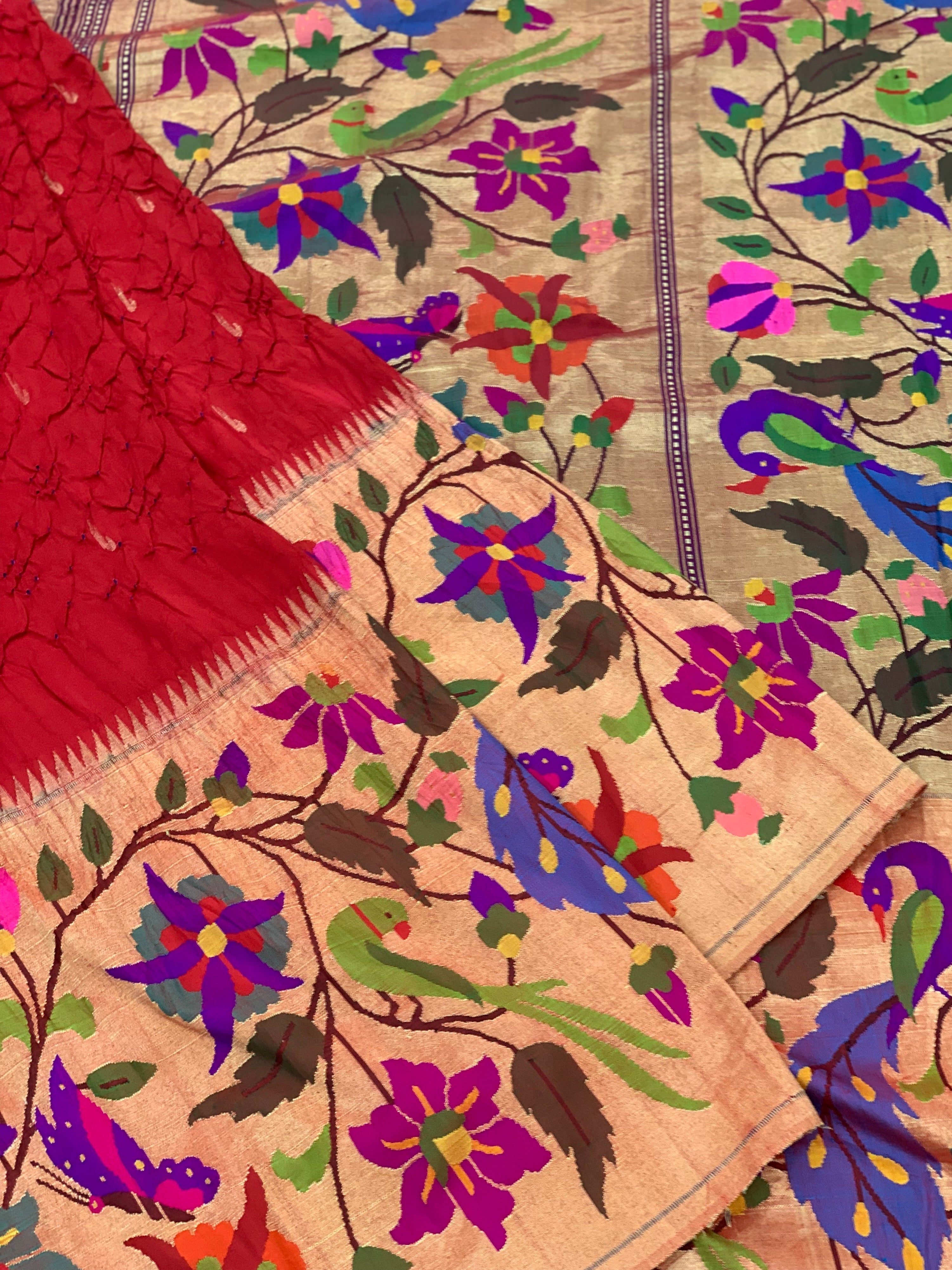 Bandhani Saree