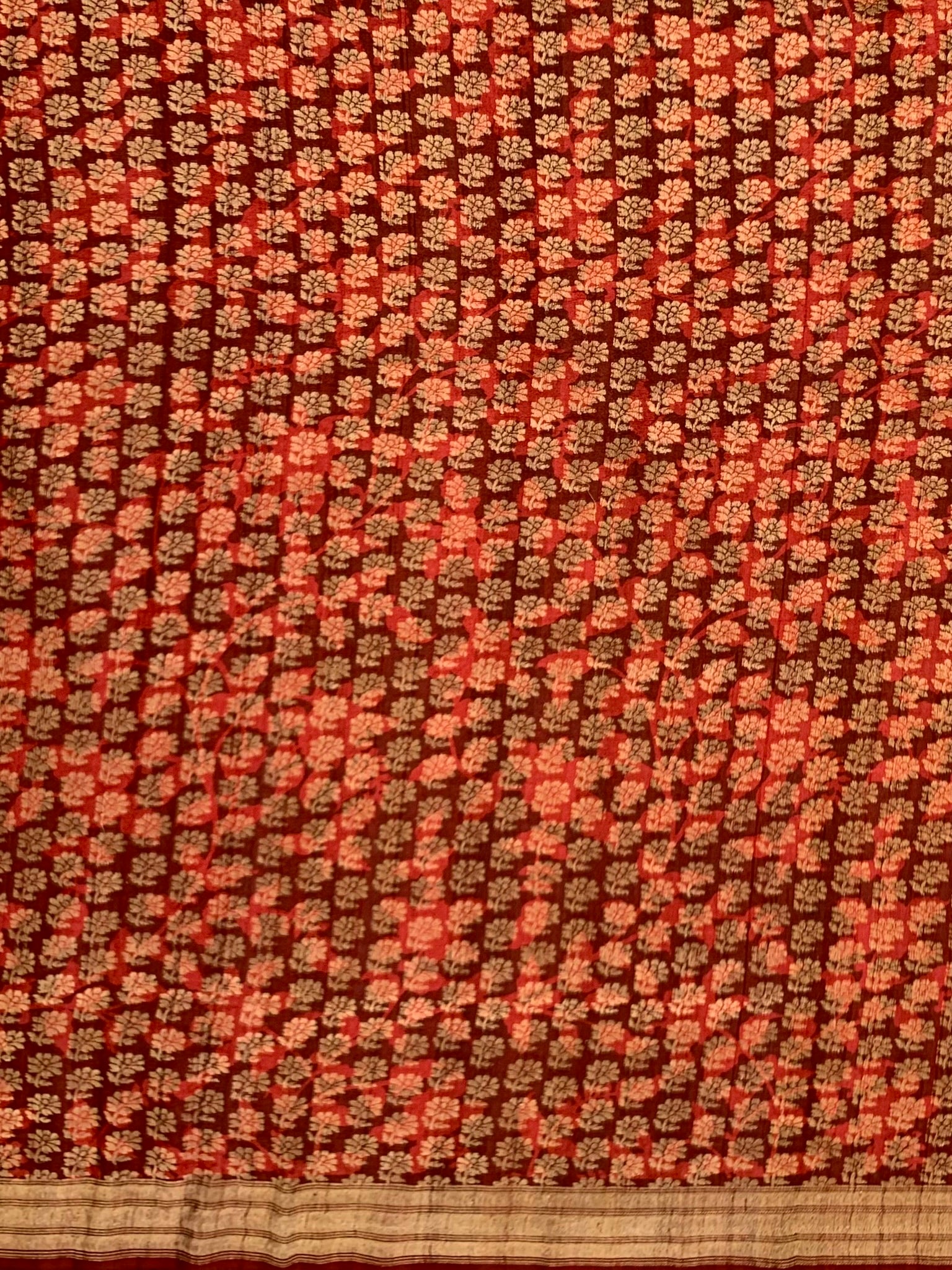 Tussore Georgette Saree