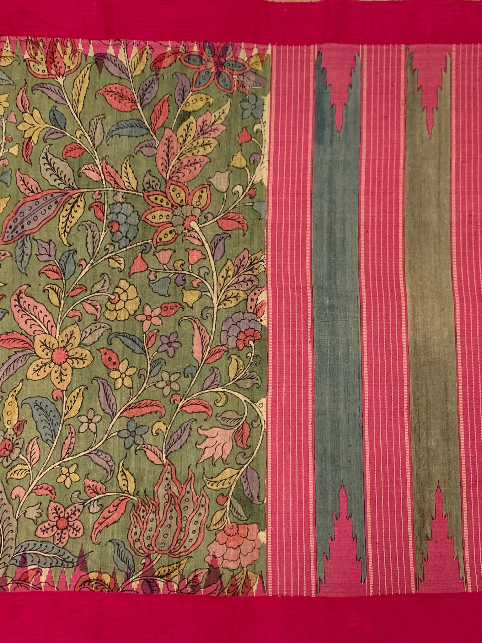 Tussore Saree