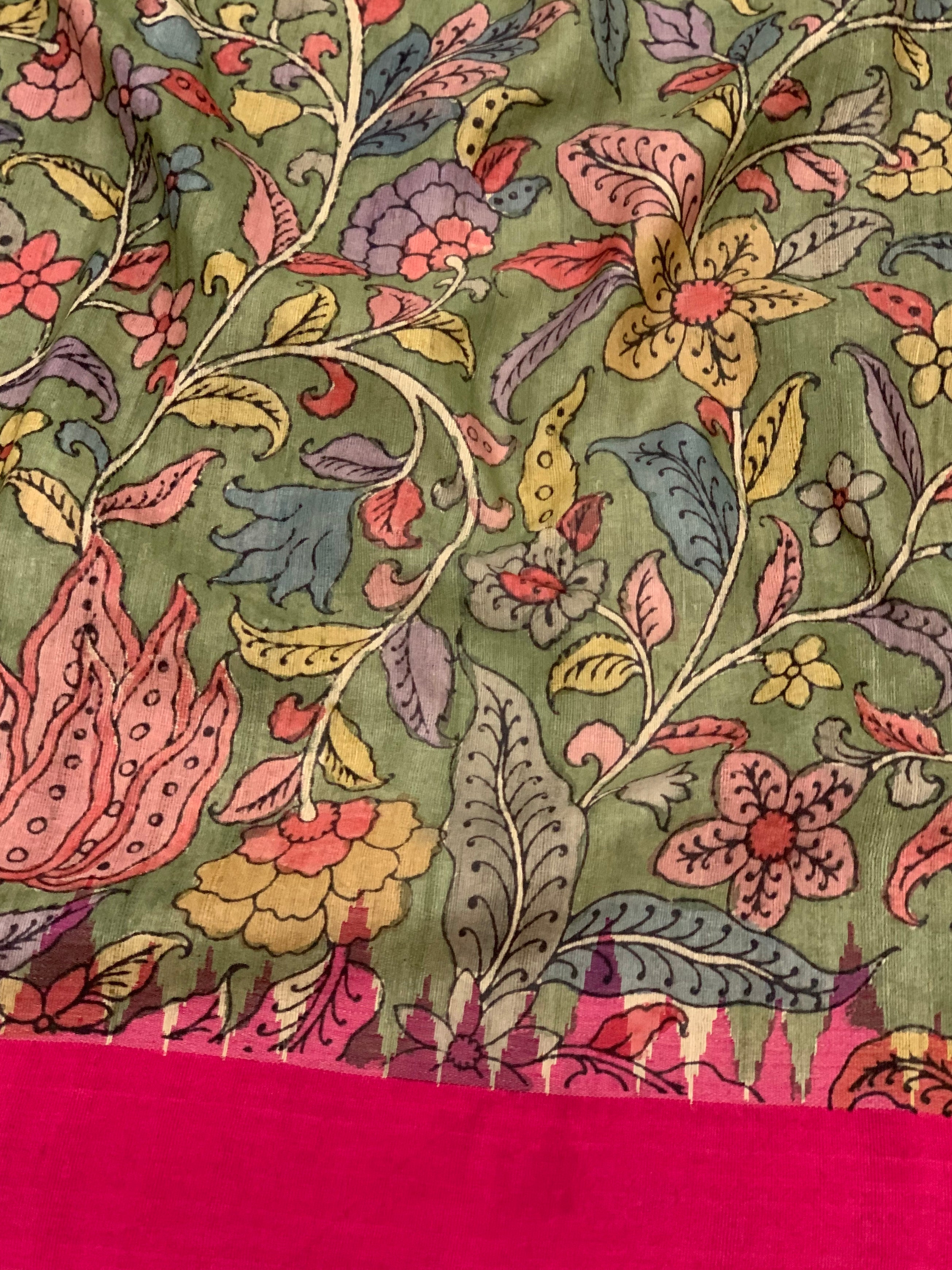 Tussore Saree