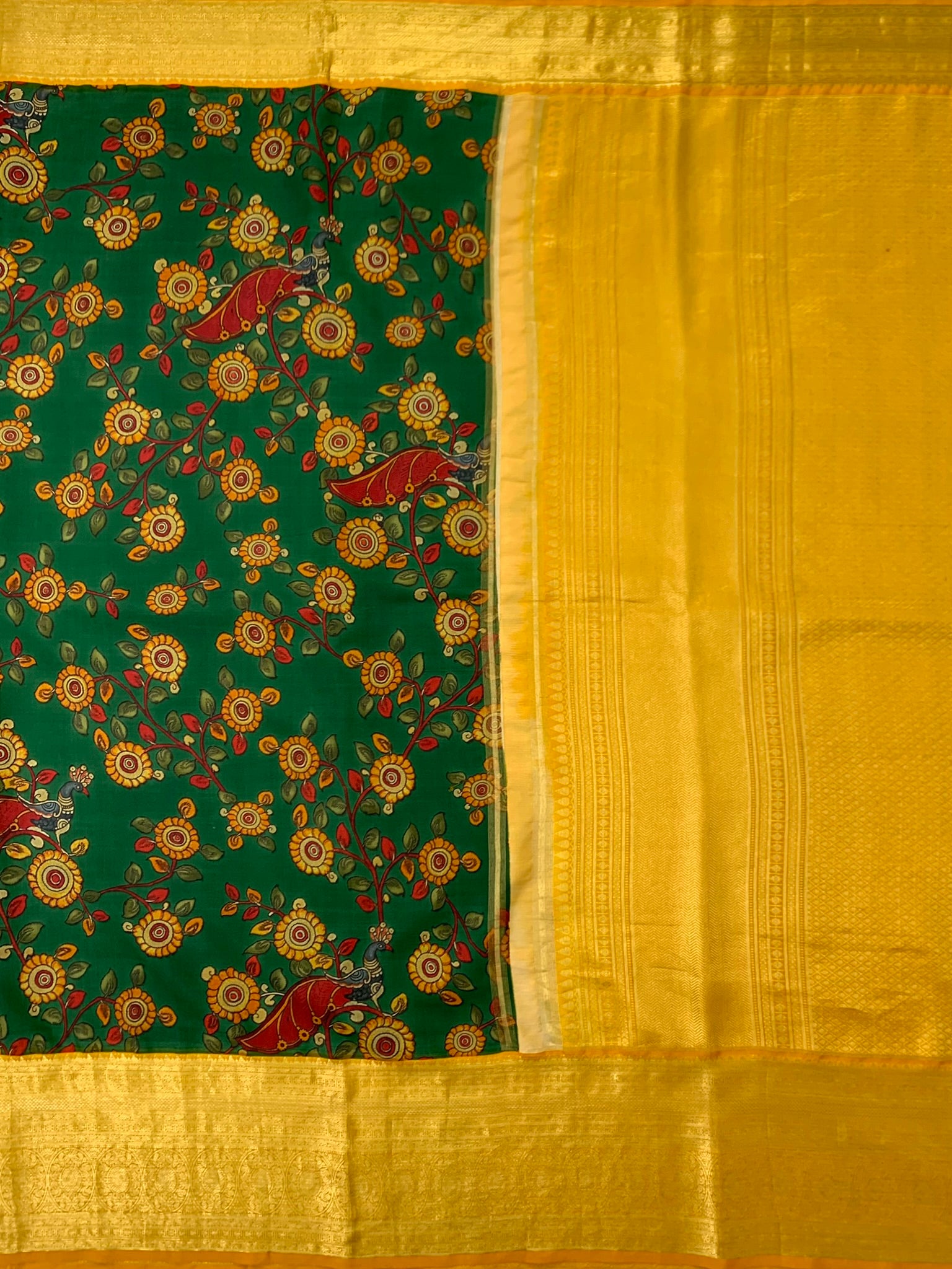Kanjeevaram printed Saree 