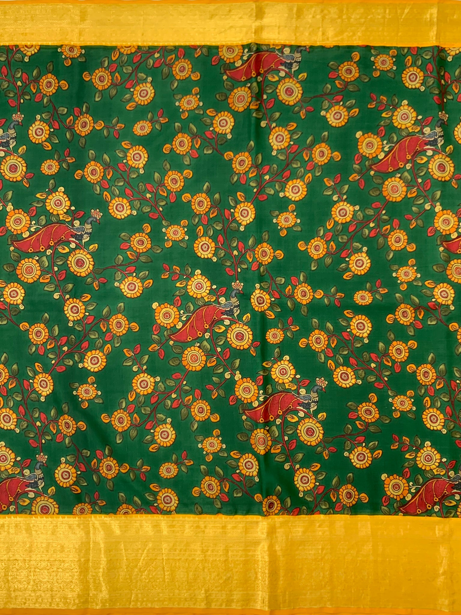 Kanjeevaram printed Saree 