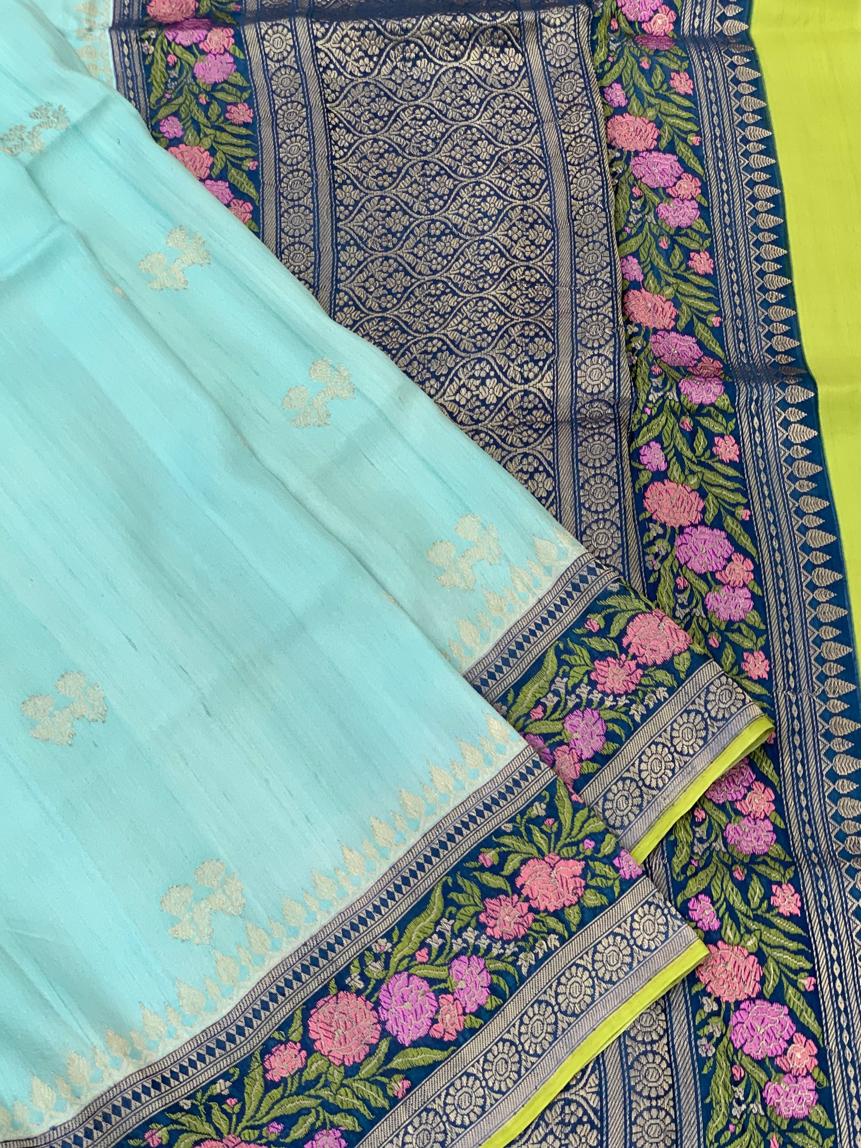 Tussore Saree