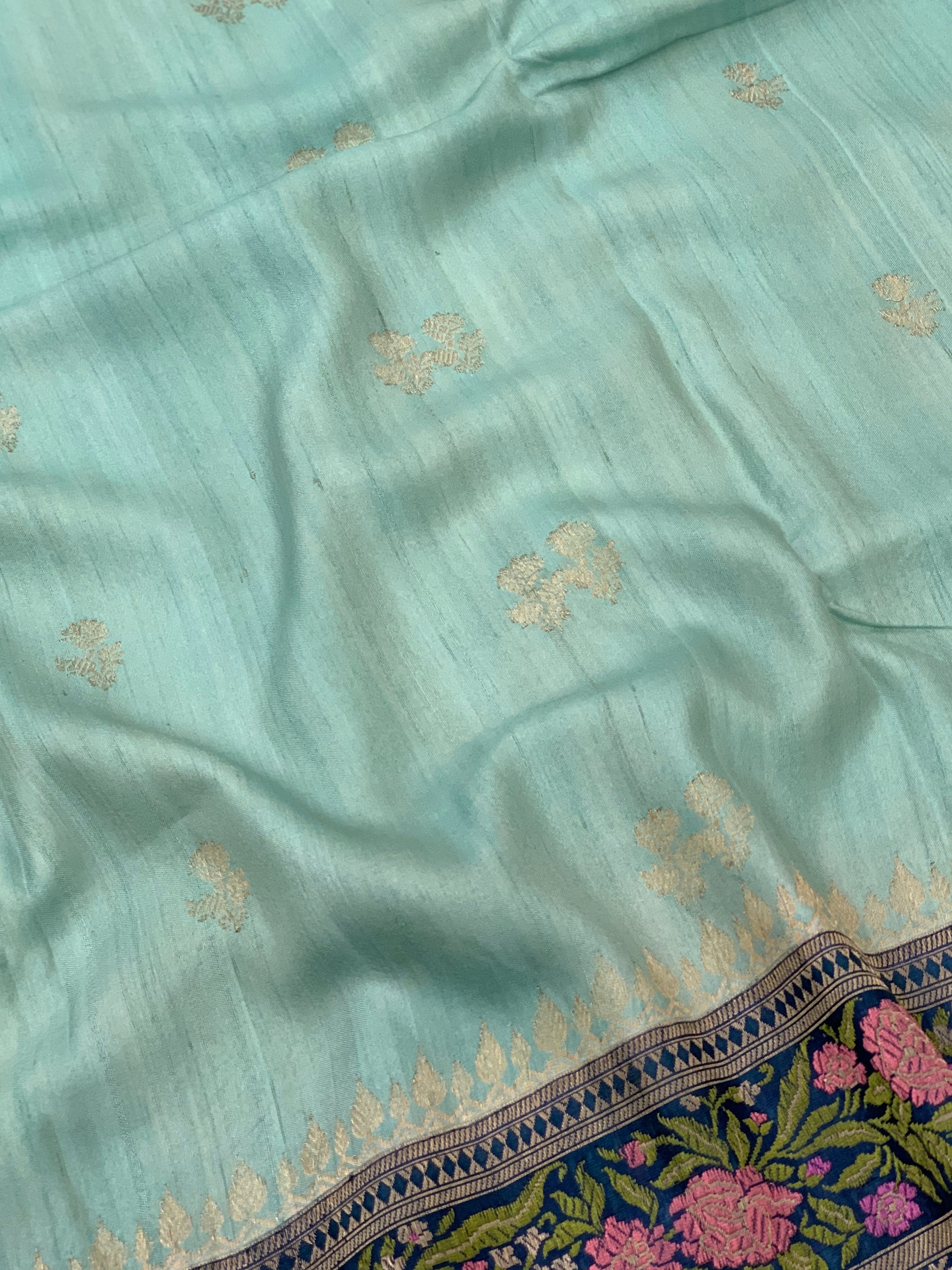 Tussore Saree