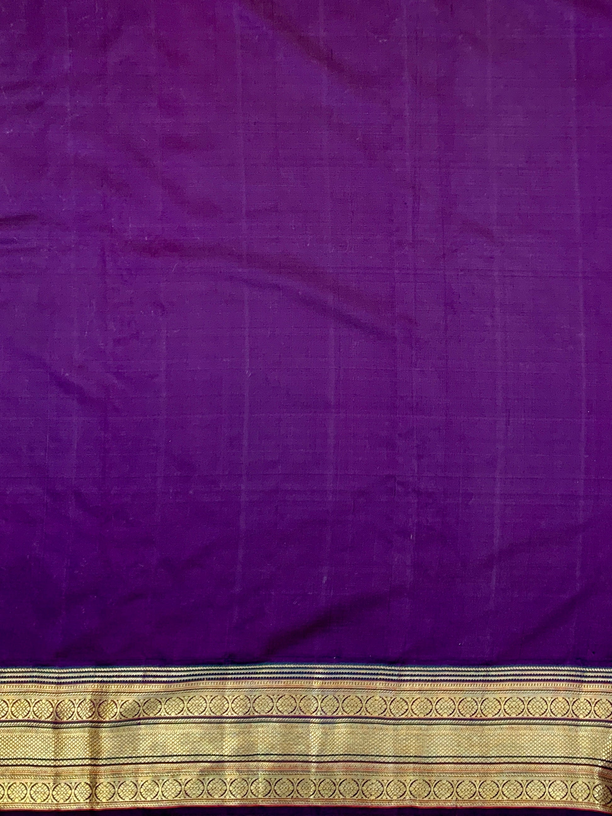 Kanjeevaram petite-point Silk Saree