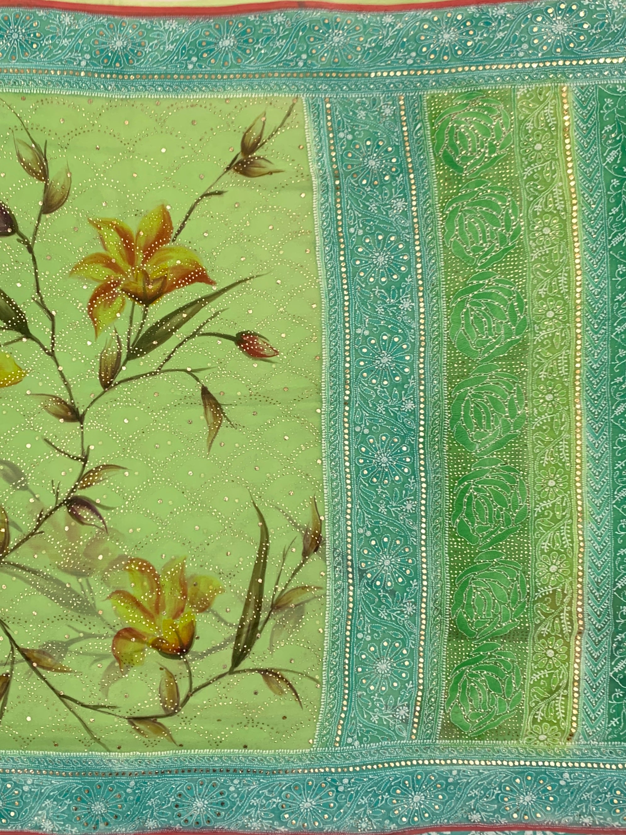 Georgette Saree