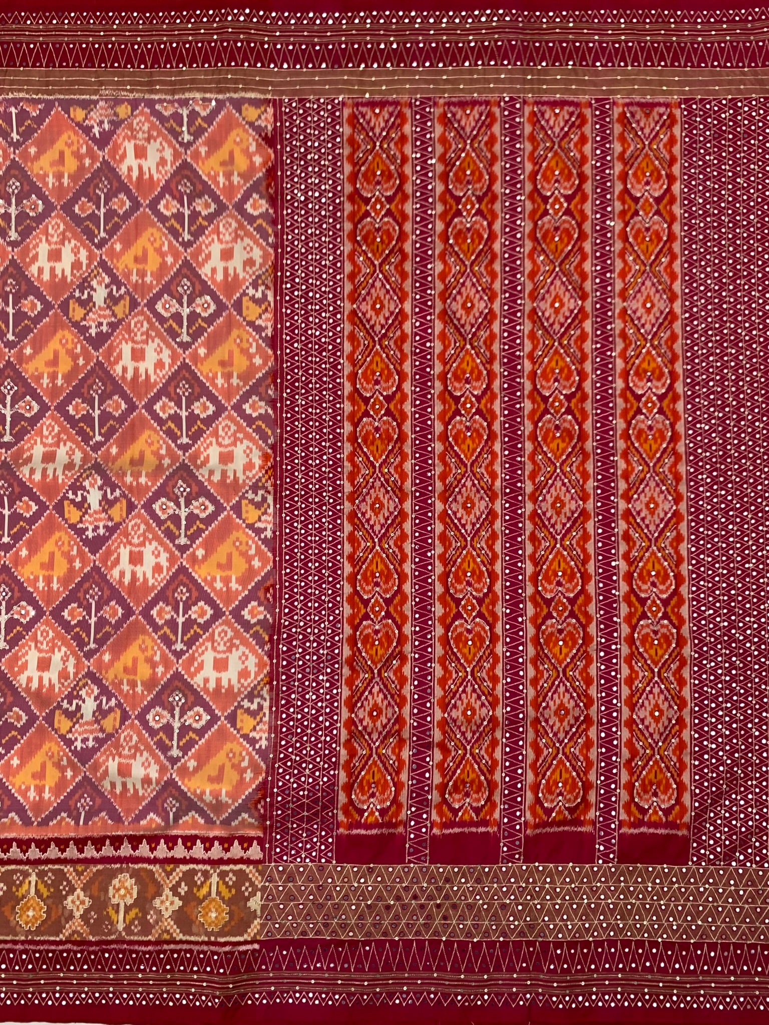 Ikat Saree