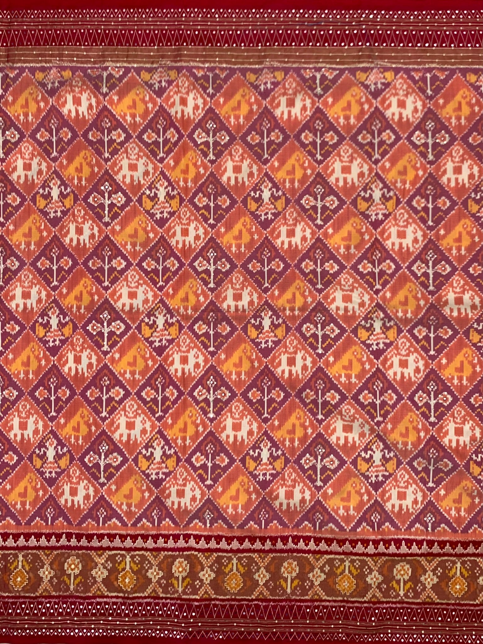 Ikat Saree