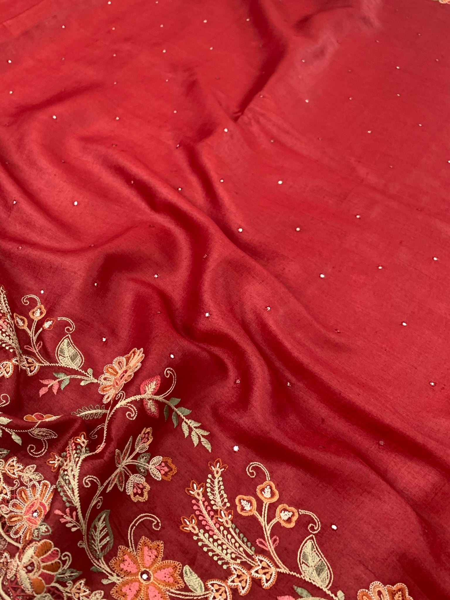 Tussore Saree