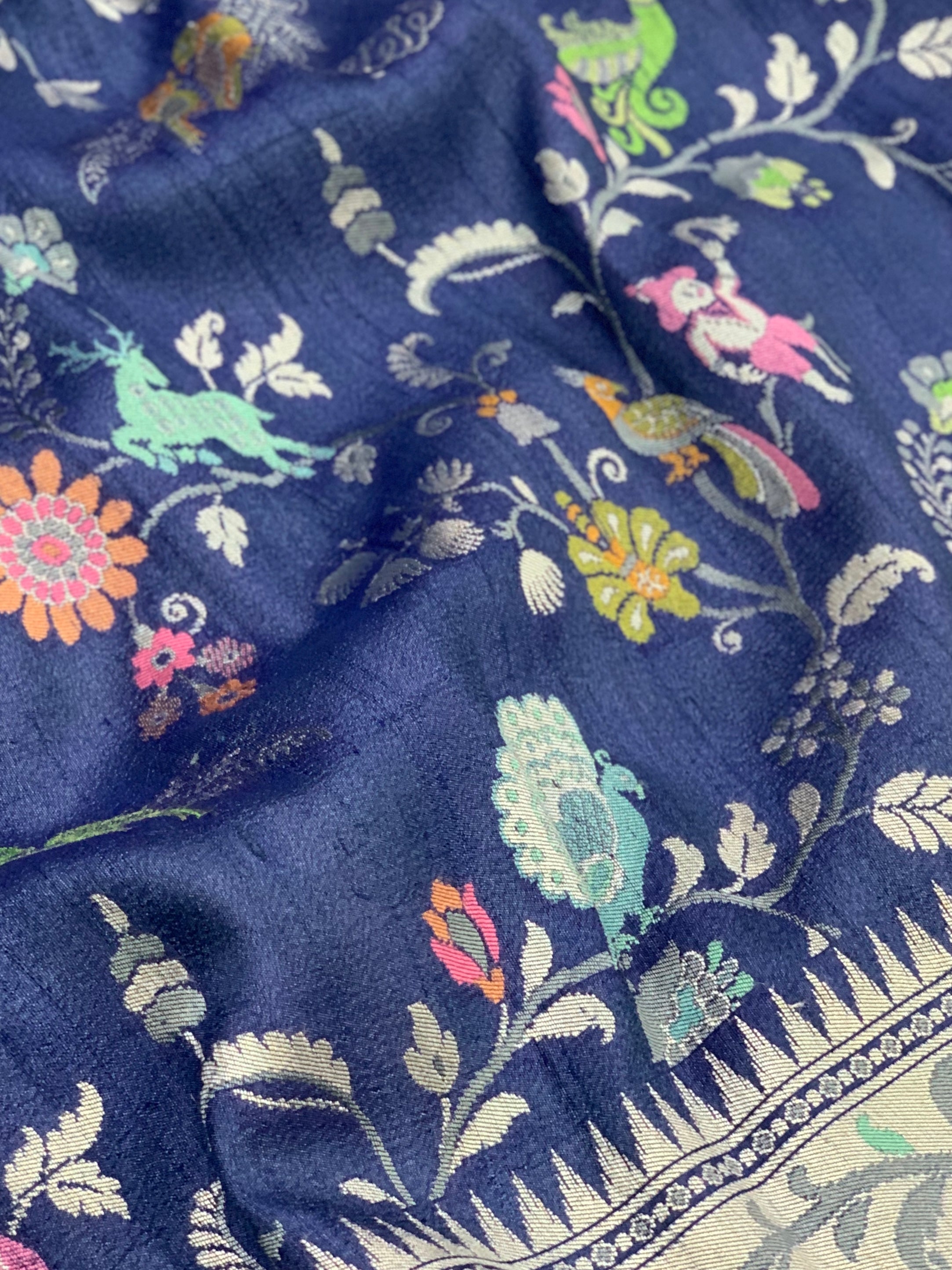 Tussore Saree